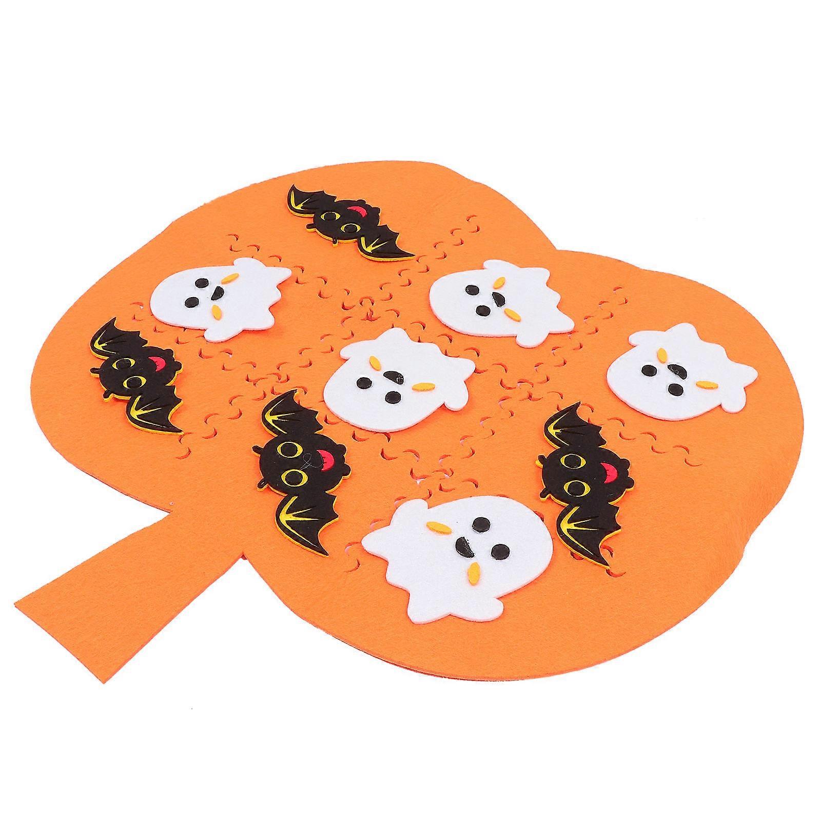 Halloween Themed Puzzle Board Game Perfect For Car Trips 17.68X16.90X0.39in Cognitive Learning Toy 1 Set