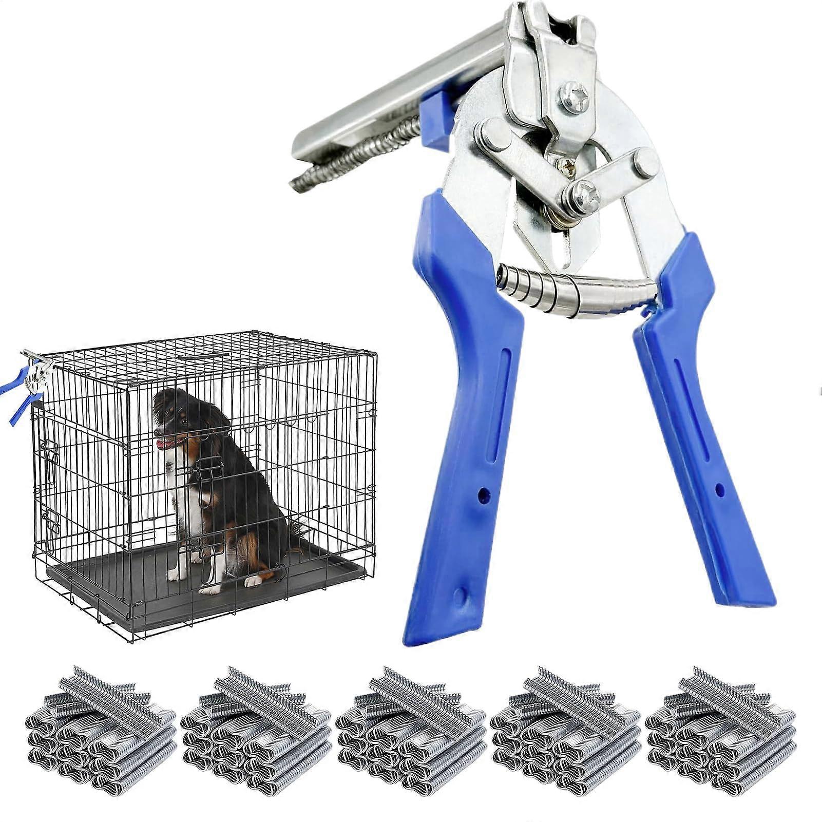 Wire cage clips MType Multifunctional Fence Pliers, Holding Device for Fence Construction, Bird Aviaries, Automotive, DIY, Crafting