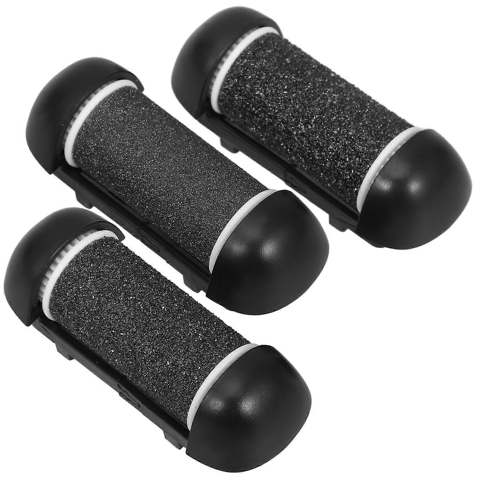 3pcs Replacement Roller Refill Callus Remover Replacement File Replacement Roller Replacement Replacement Rollers For Pedicure Electric Foot File Roll