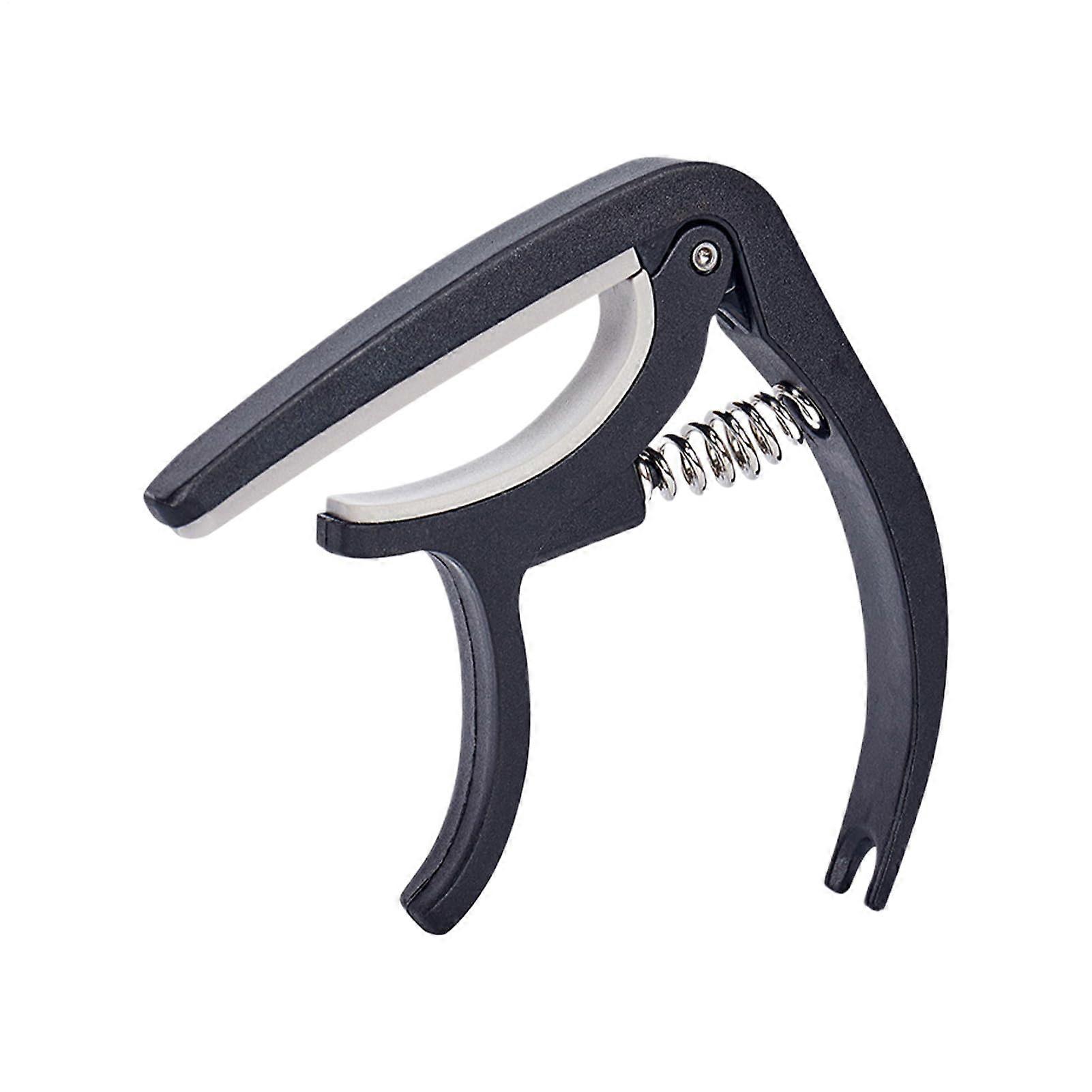 Guitar Capo Clip, Adjustable Spring Action Tuning Capo, Durable 4.25 x 3.11 x 0.47 Inches for Acoustic and Electric Instruments