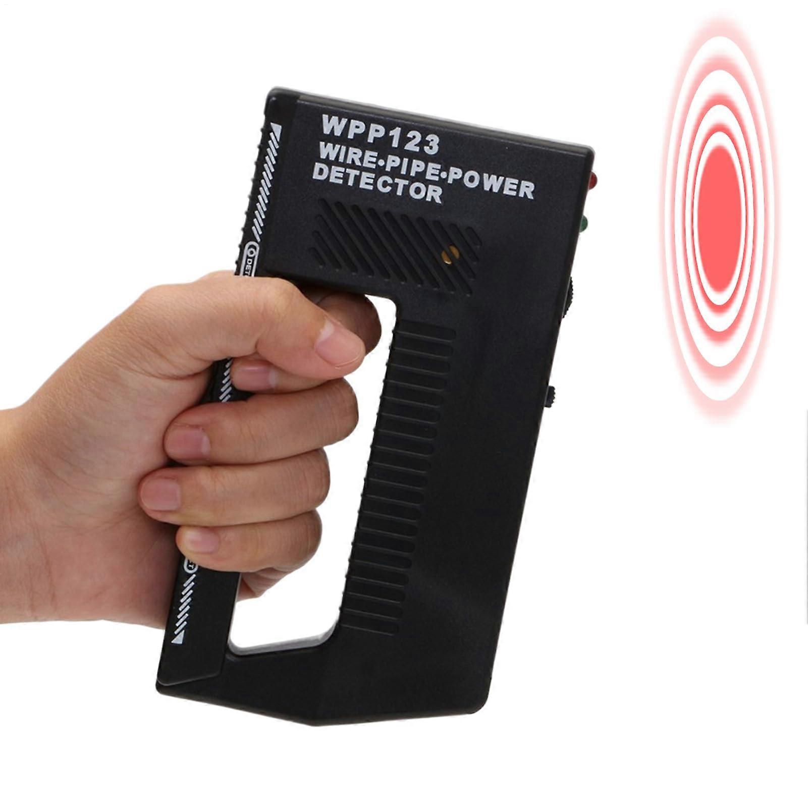 Bolt finder, portable wall scanner with sound and light alarm