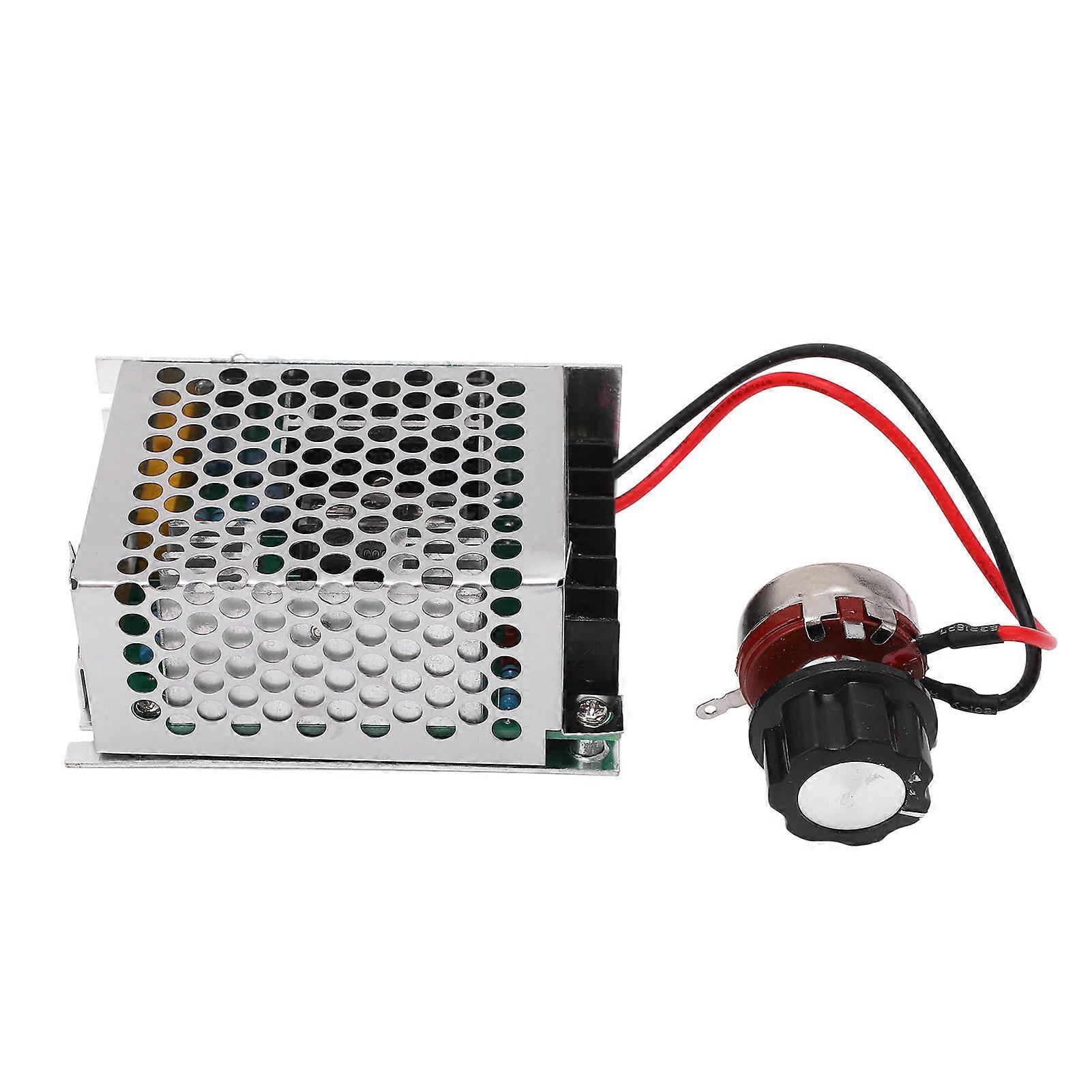 DC Motor Speed Regulator Overcurrent Protection Lightweight Portable Motor Speed Controller Switch AC