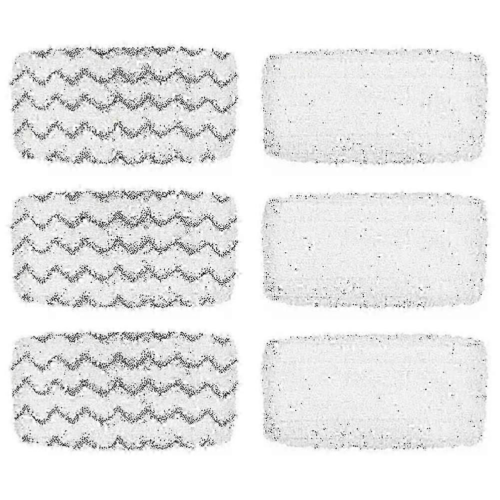 Pad per scopa a vapore per Bissell PowerFresh Vac & Steam 2747A, 1132 1543 1632 1652 Symphony serie di aspirapolvere e scopa a vapore, confezione da 6