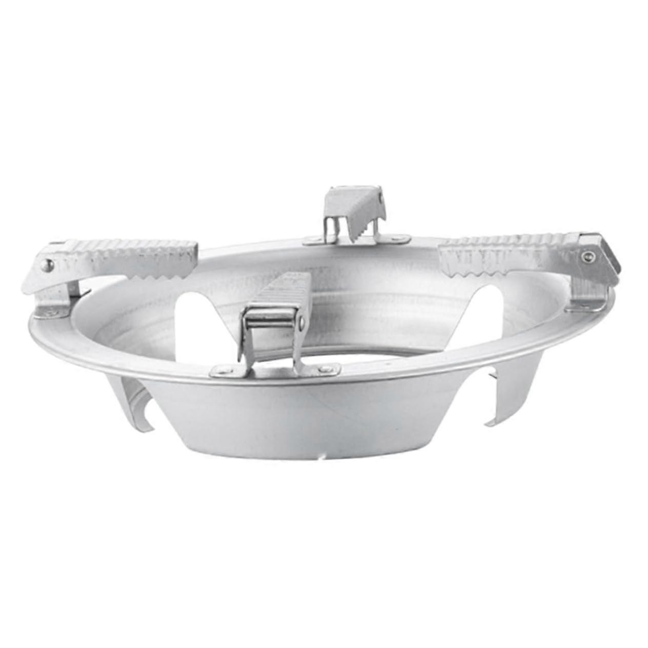 Windscreen for Gas Stove Cast Oven Racks Energy-Saving Wok Support Burner Ring Grate Galvanised Sheet Silver