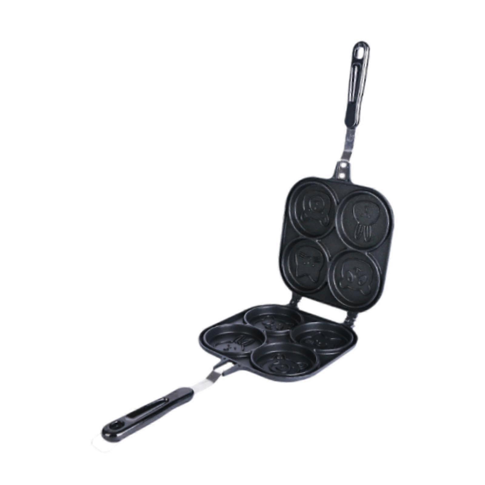 Fried Egg Pan Double-Sided Nonstick For Camping Omelet And Burger Cooking Tool