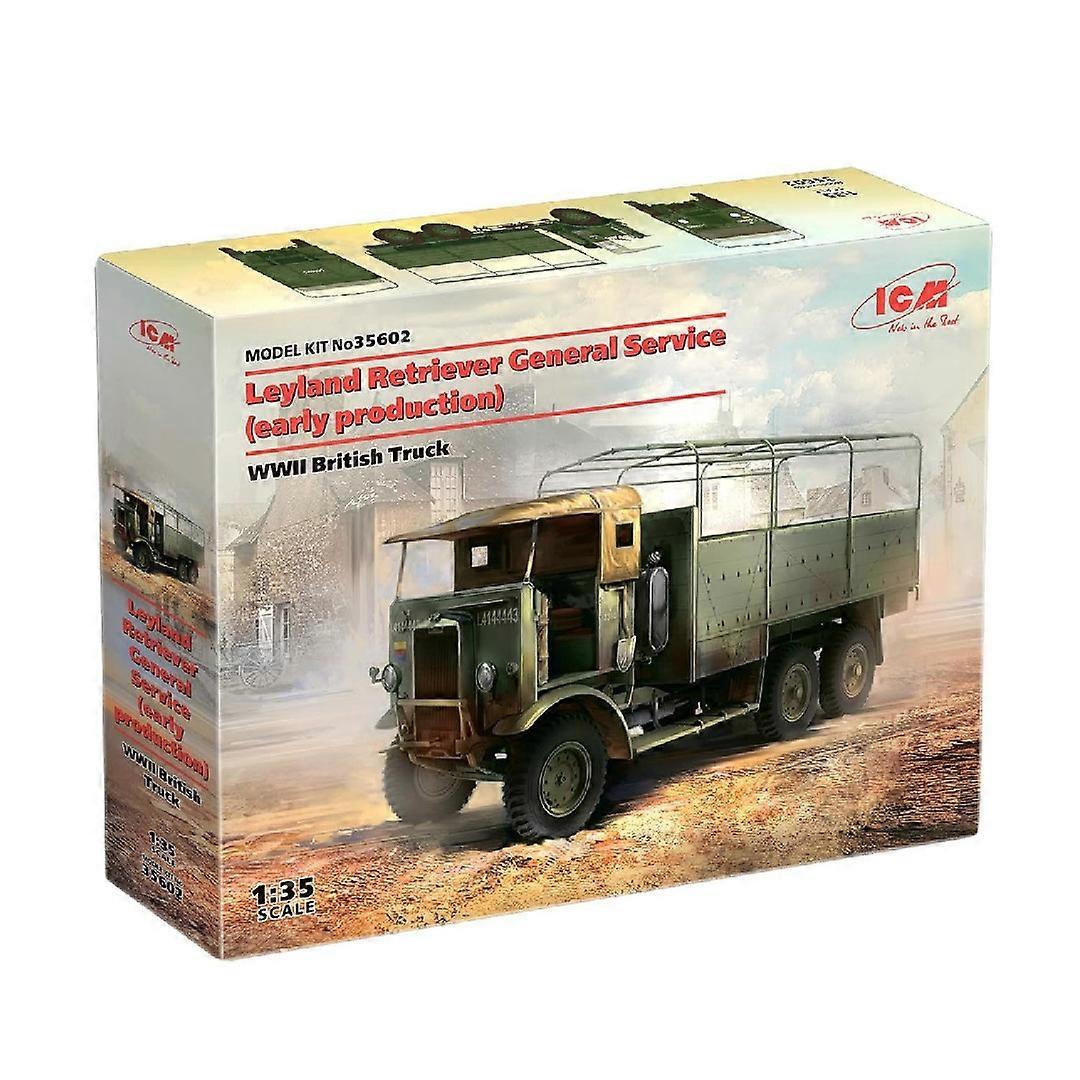 ICM Leyland Retriever Servicio General WWII Camión Británico