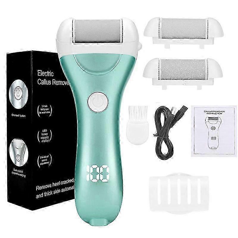 Full-body washable USB rechargeable callus remover Electric callus remover with quantity display