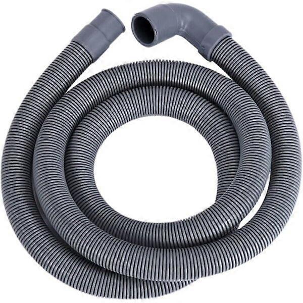 Drainage hose, corrugated design, easy to install, suitable for washing machines and dishwashers