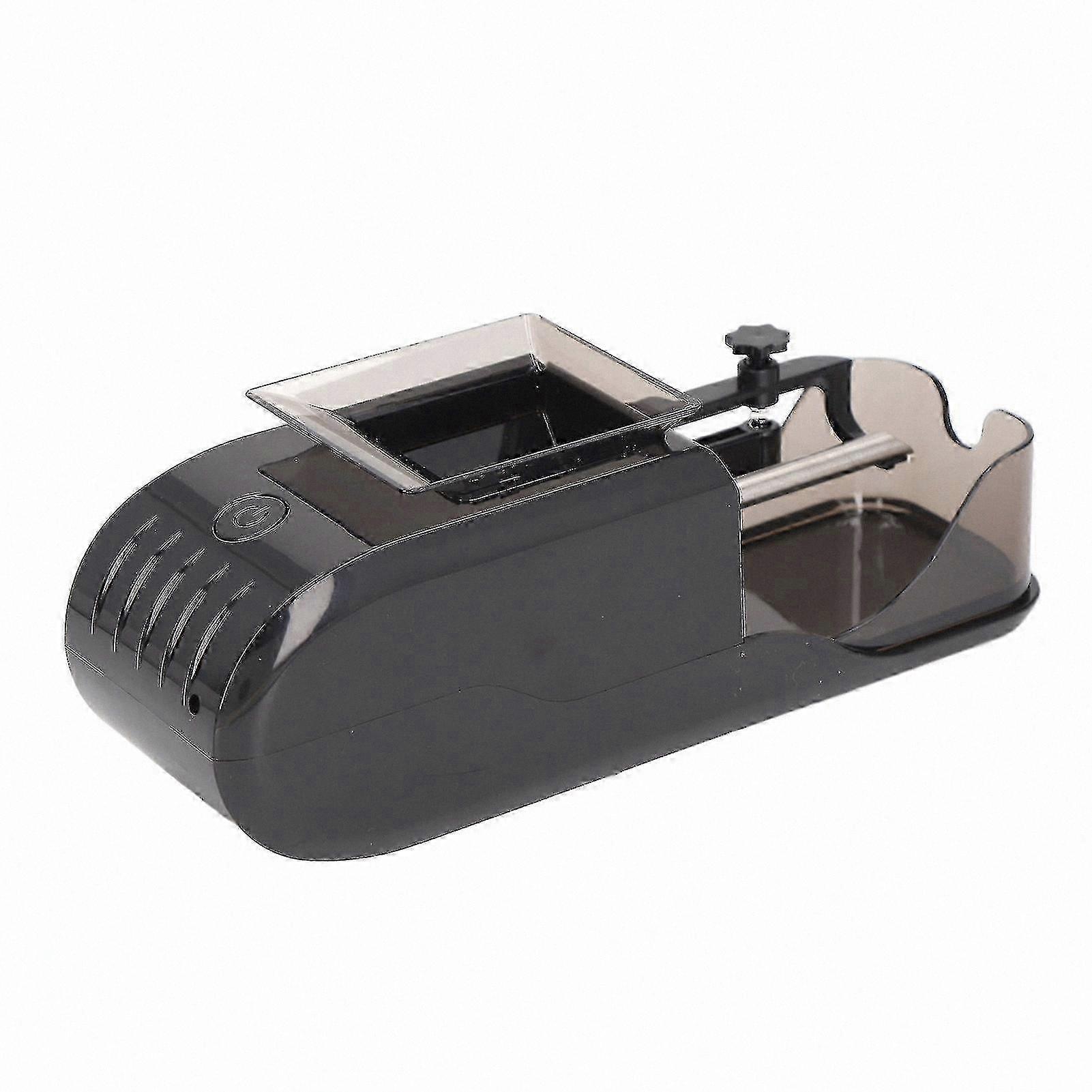 Electric Automatic Cigarette Rolling Device 8mm Injector Tool 100-240V EU Plug Black