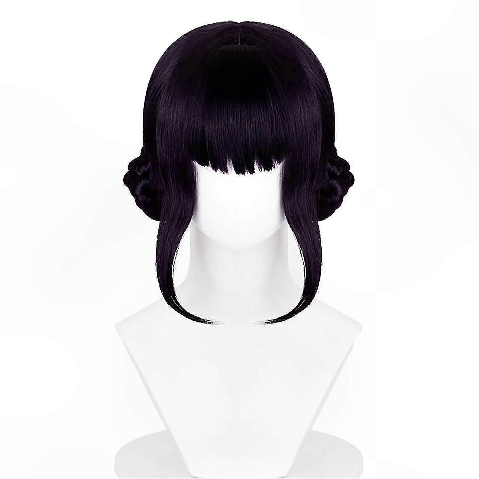 Synthetic Cosplay Wig for Girls Perfect for Costume Parties and Role-Playing Events