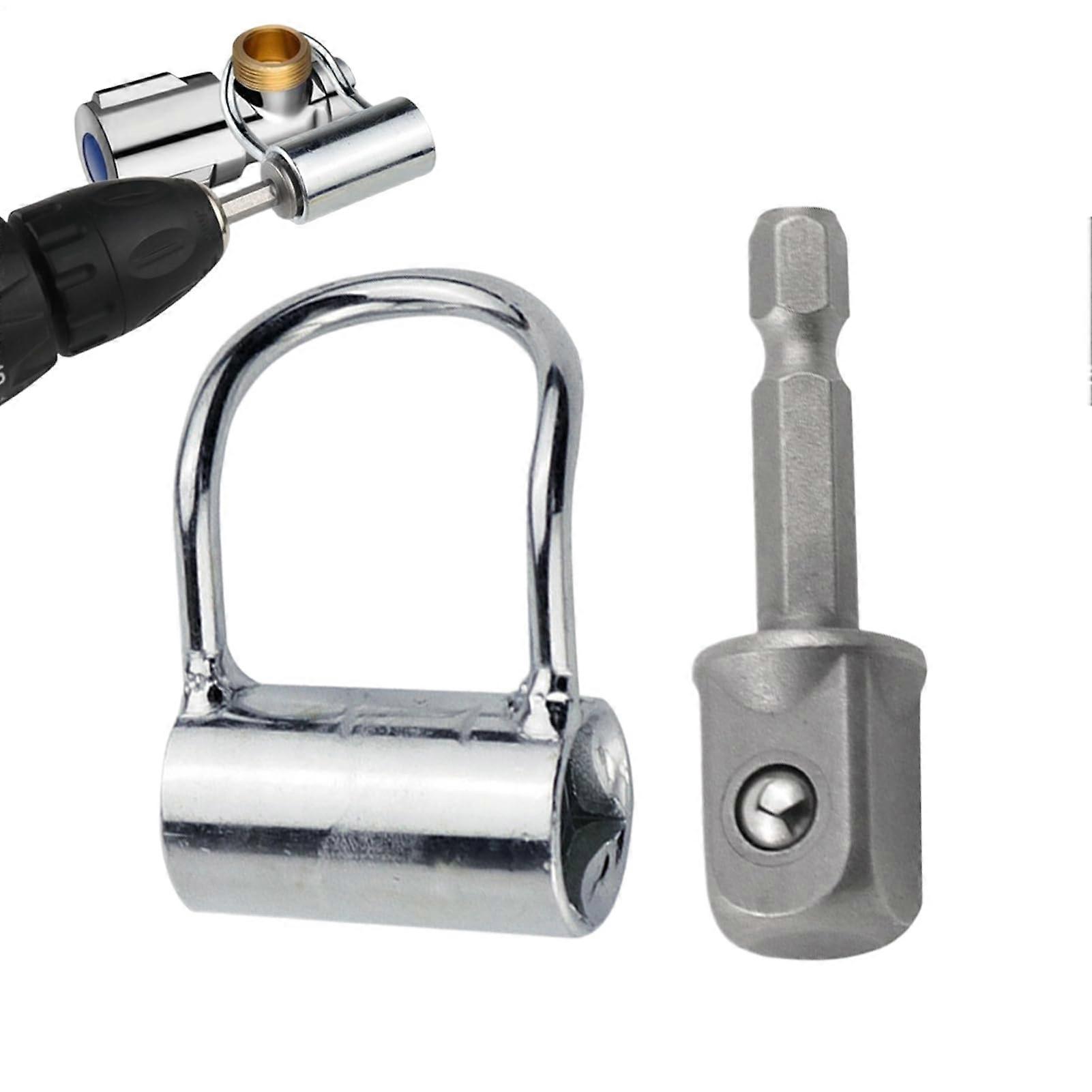 Angle Stop Removal Tool Angle Stop Valve Wrench For Compression Ring Removal In Tight Spaces Bathroom Kitchen Toilet