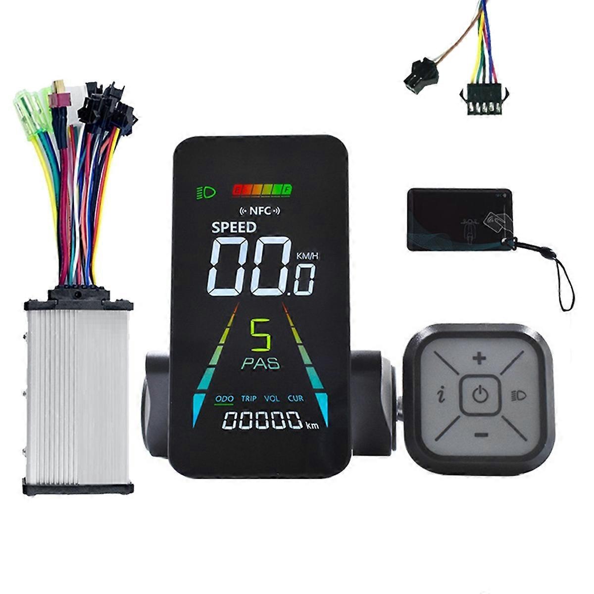 E-Bike NFC LCD Display Elektroroller NFC Farbmesser SM5+2PIN