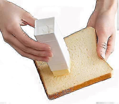 2025 Butter Shaker, Rotating Butter Dish Dispenser With Lid (white)