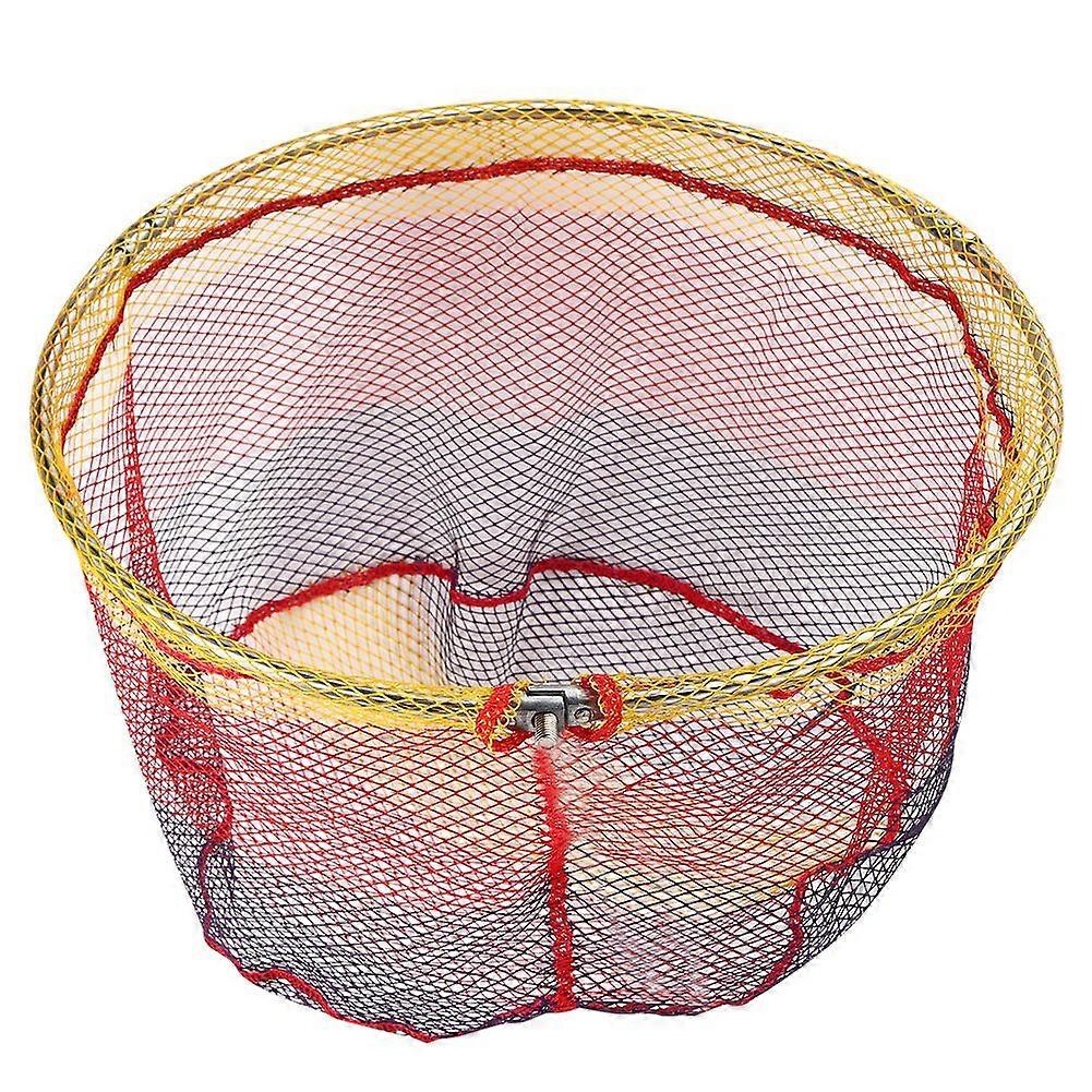 Fishing Net Portable Floating Fishing Landing Net Fish Catching Releasing Fishing Tackle AccessoryColored