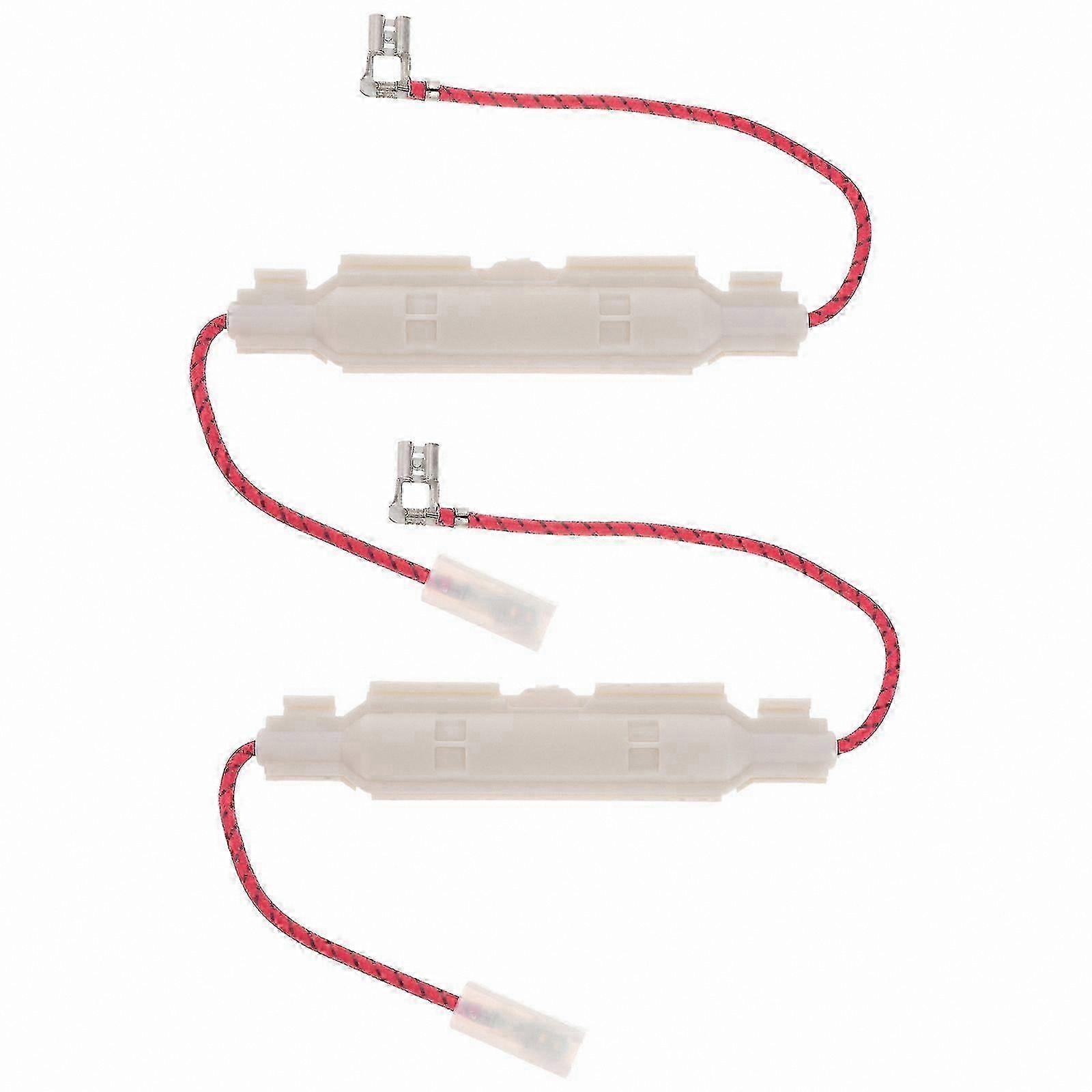 2-Pack High Voltage Fuse for Microwave Oven, Replacement Fuse Holder, Safety Electrical Component