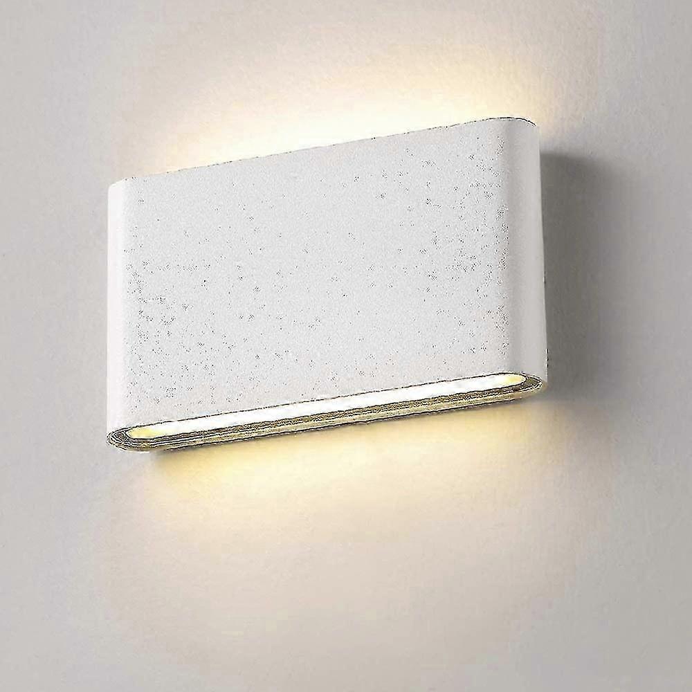 Modern LED wall light for indoor and outdoor use with energy-saving design