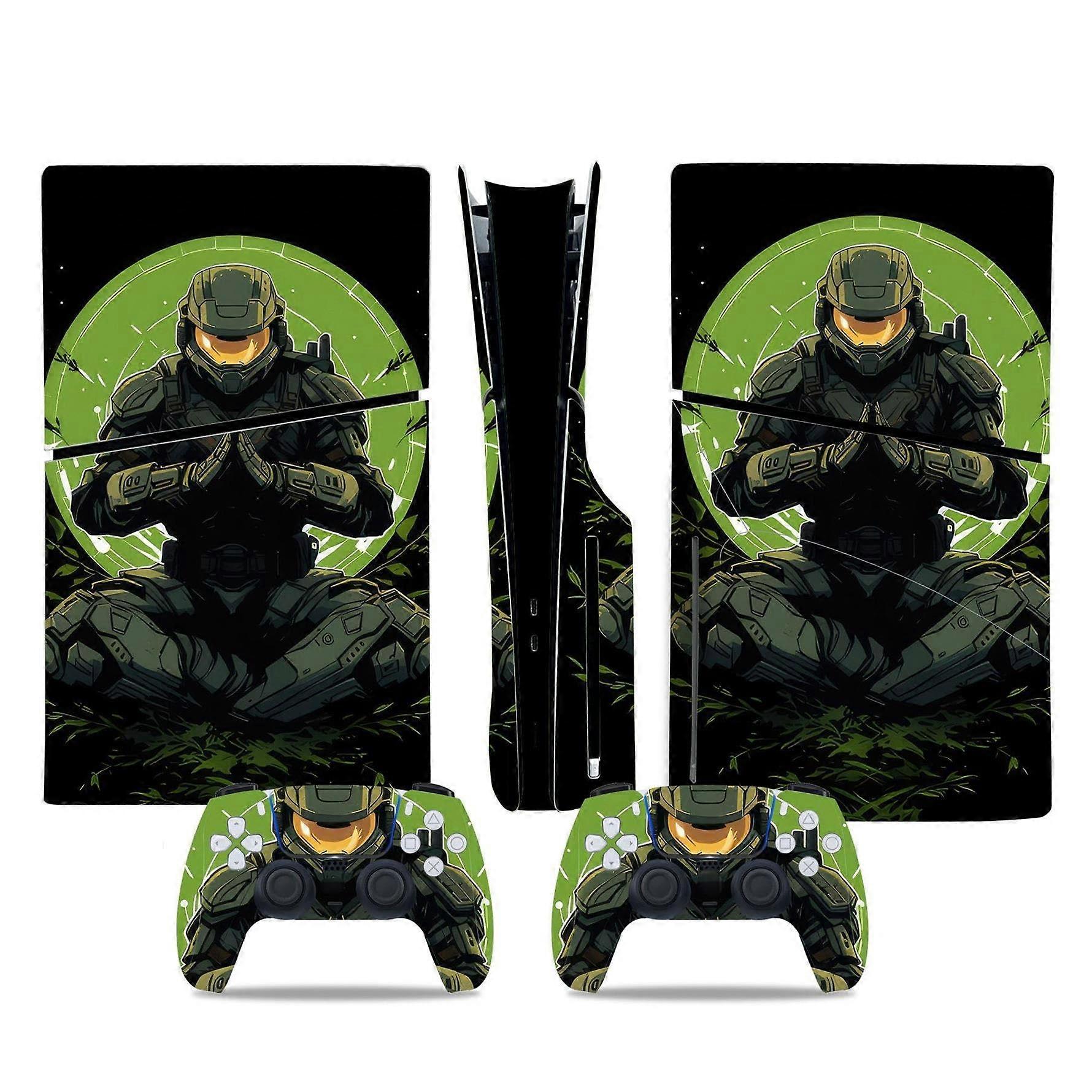 Console Remote Skin For PS5 Slim Disc And Digital Editions Vinyl Wraps For Console And Controller ScratchResistant 48935