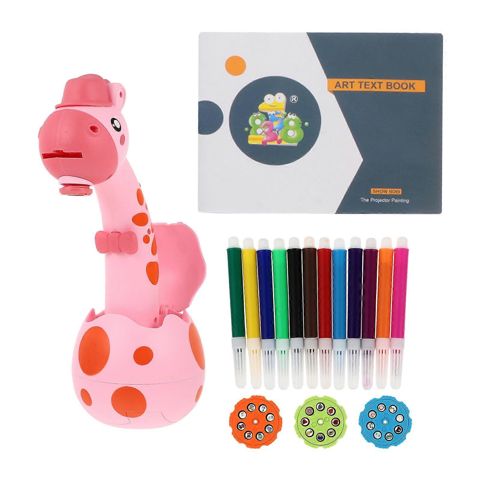 Projection Painting Toys Fawn Projector Toy for Kids Use 1Set Educational Plaything