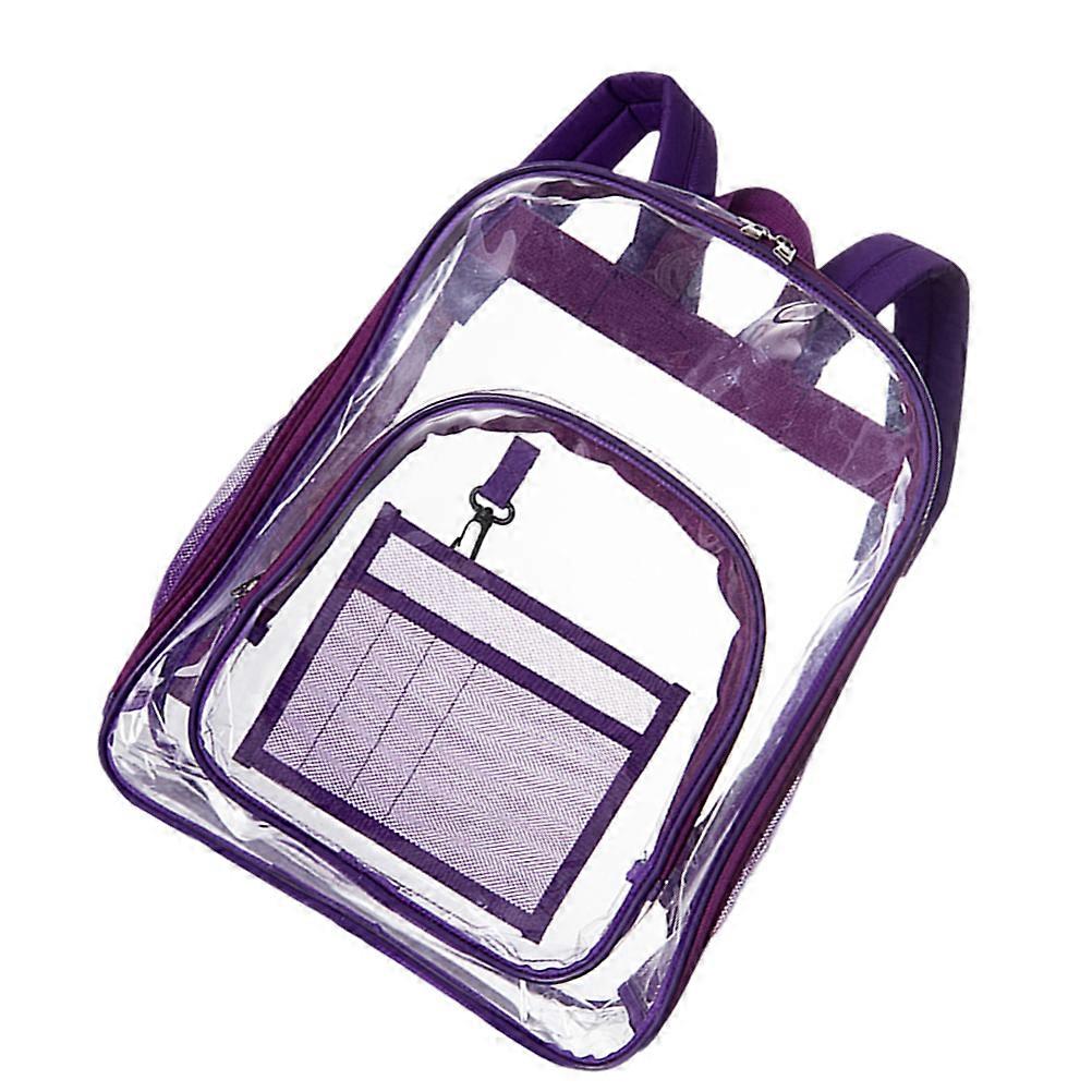 PVC See Through Backpack for Makeup Use Multi Purpose Organizer