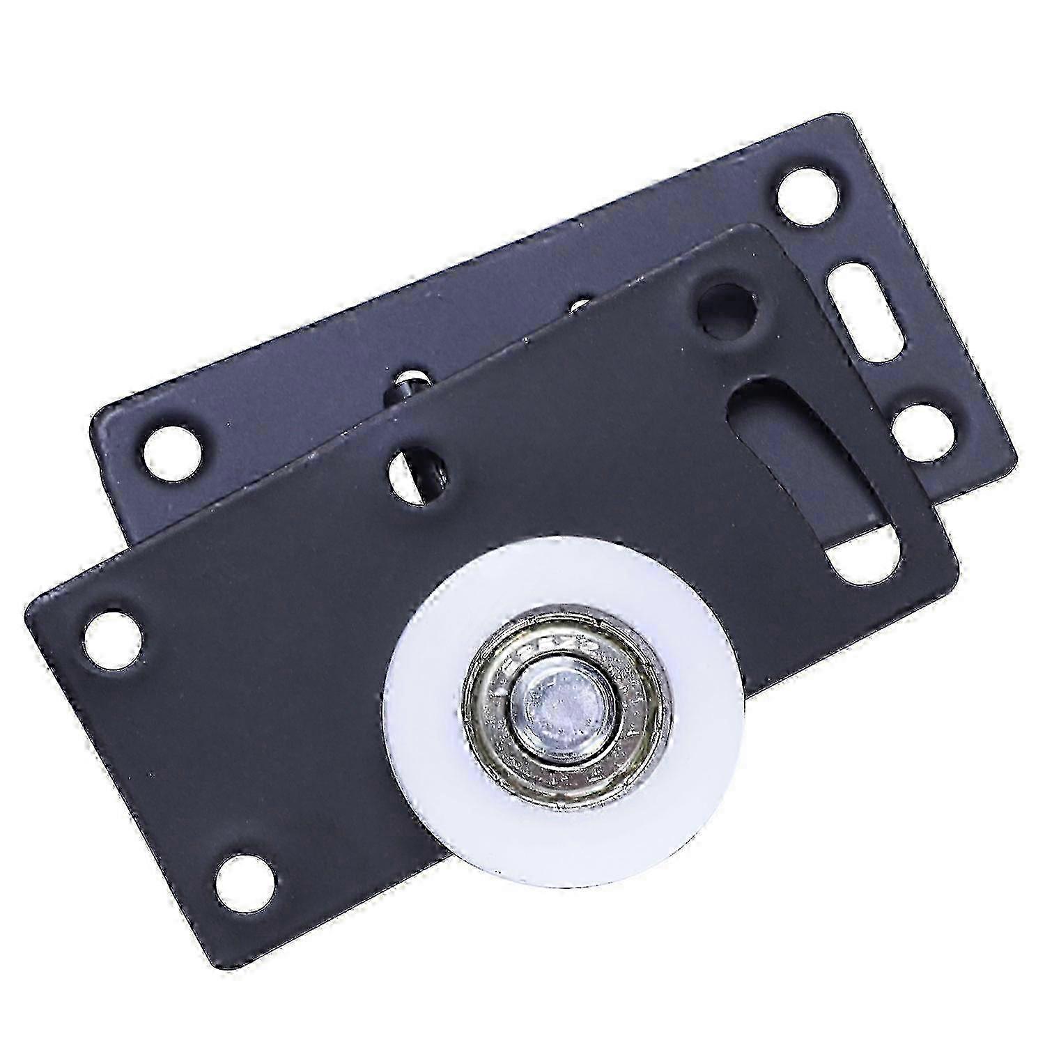 食器棚ワードローブキャビネット用4セットスライドドアホイールローラー-スムーズ&サイレントナイロンプーリーエディション0909