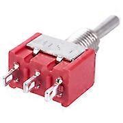 For 5 X Mini Momentary Onoffon Toggle Switch Model Railway Spdt 12vsilver