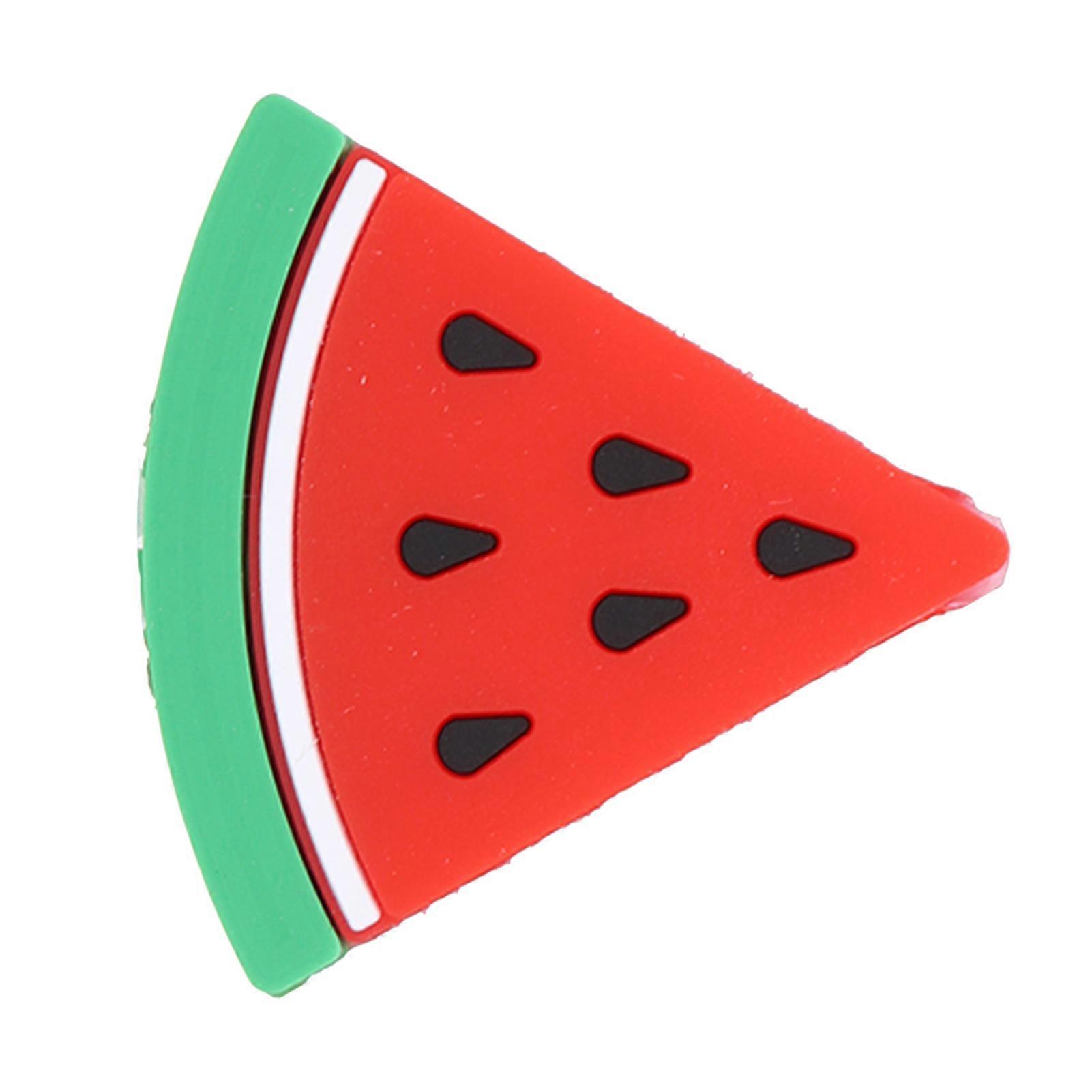 Fruit Shaped Red PVC Cable Bites Soft Non Toxic Protector