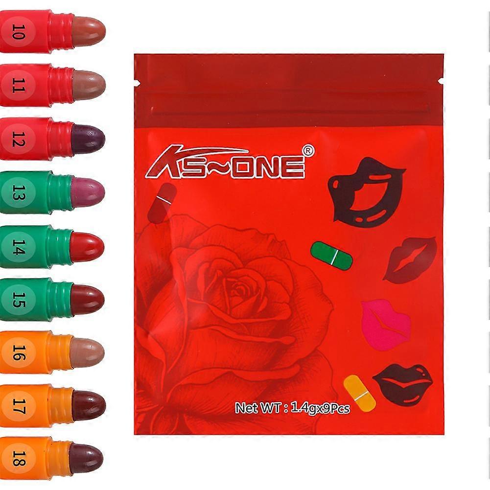 Matte Ksone Mirror Liquid Lipstick Set Of 9