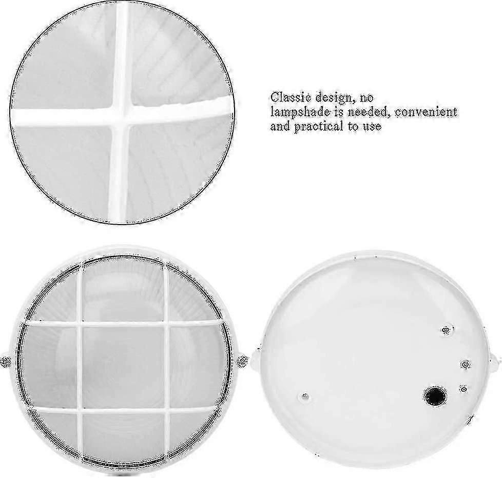 Sauna Lamp-explosion Proof Anti-high Temperature Moisture Proof Round Lamp Light Accessory For E27 Thread Sauna Room