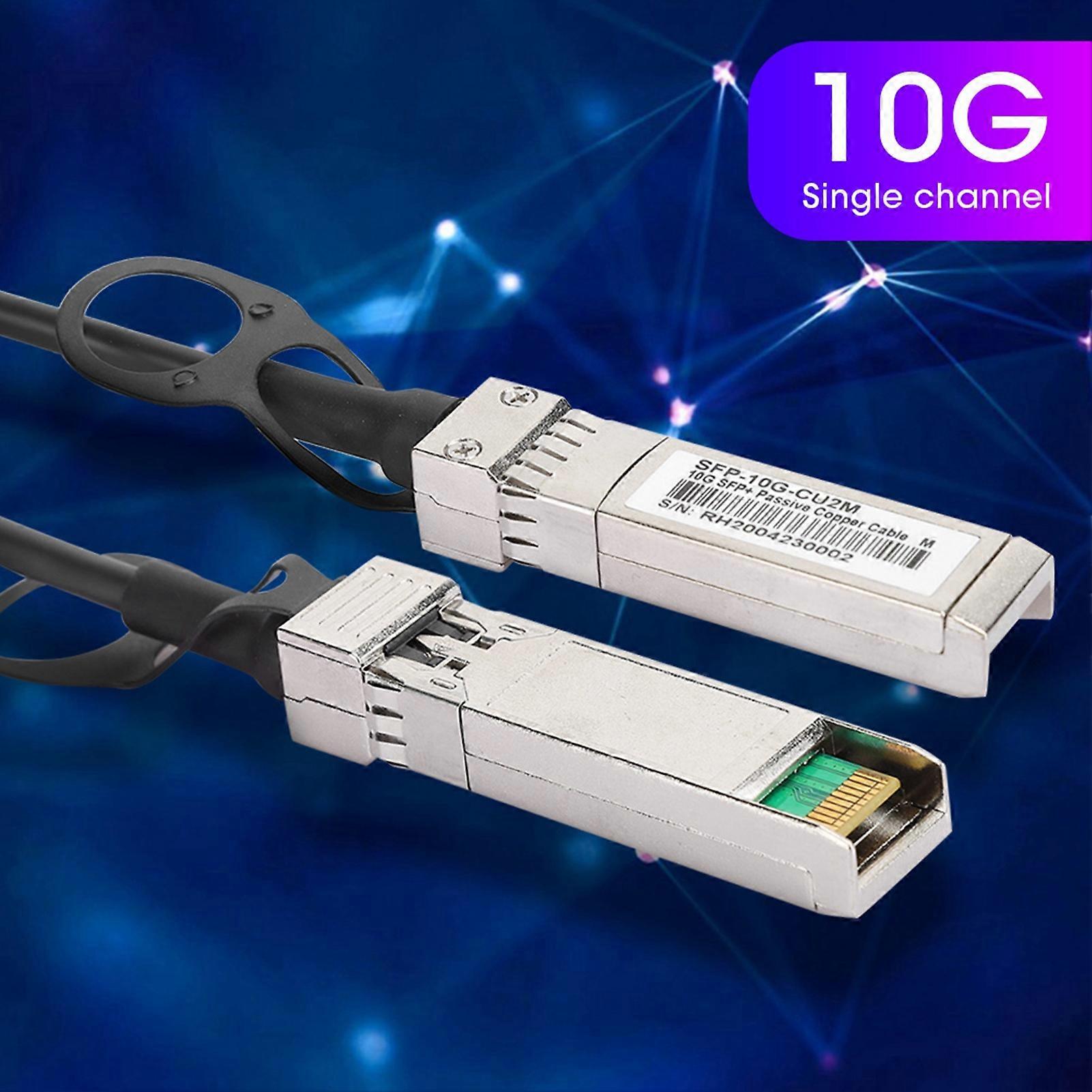 Direct Attach Cable SFP 10G Single Channel 3 Meter Silver Copper