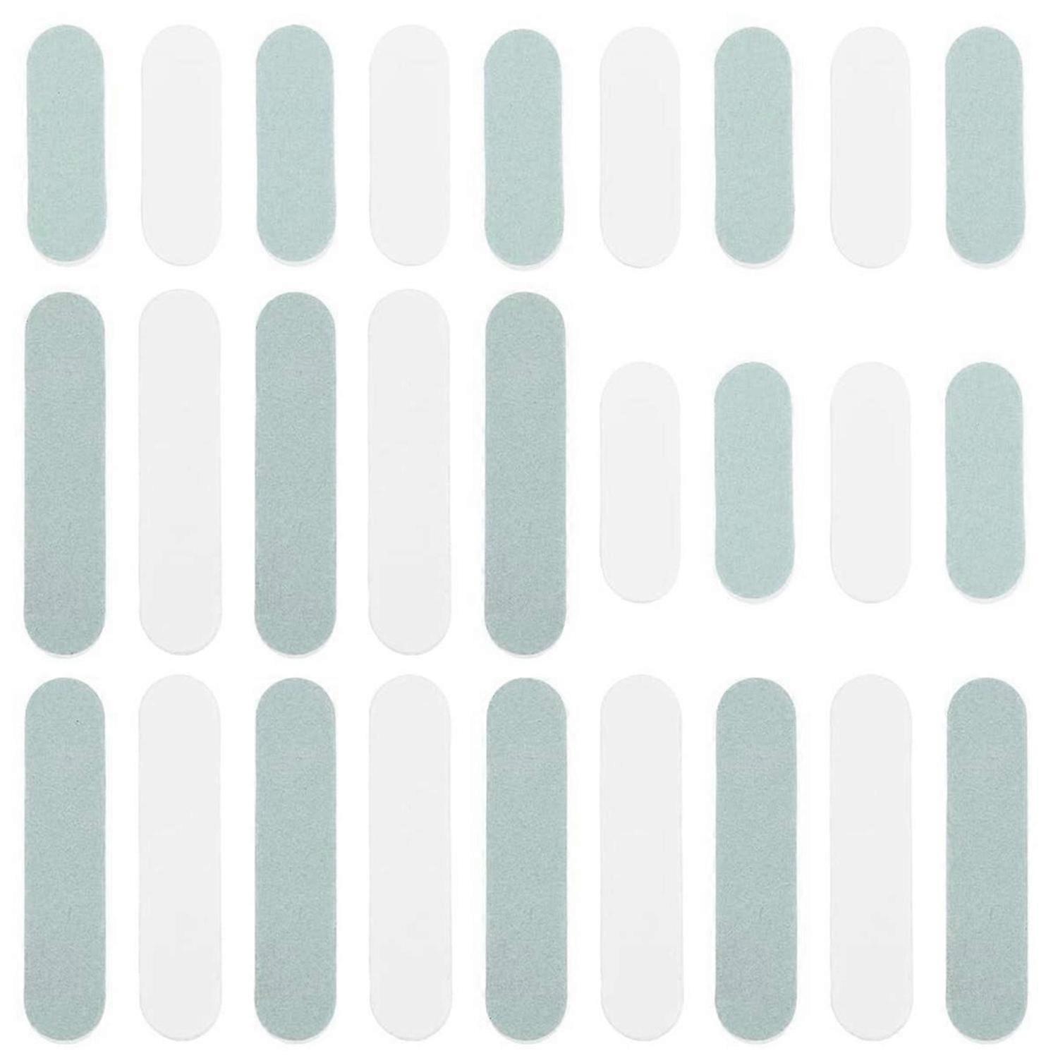 30Pcs Polishing Stick Rectangle Double-Sided Sanding Buffing Bars