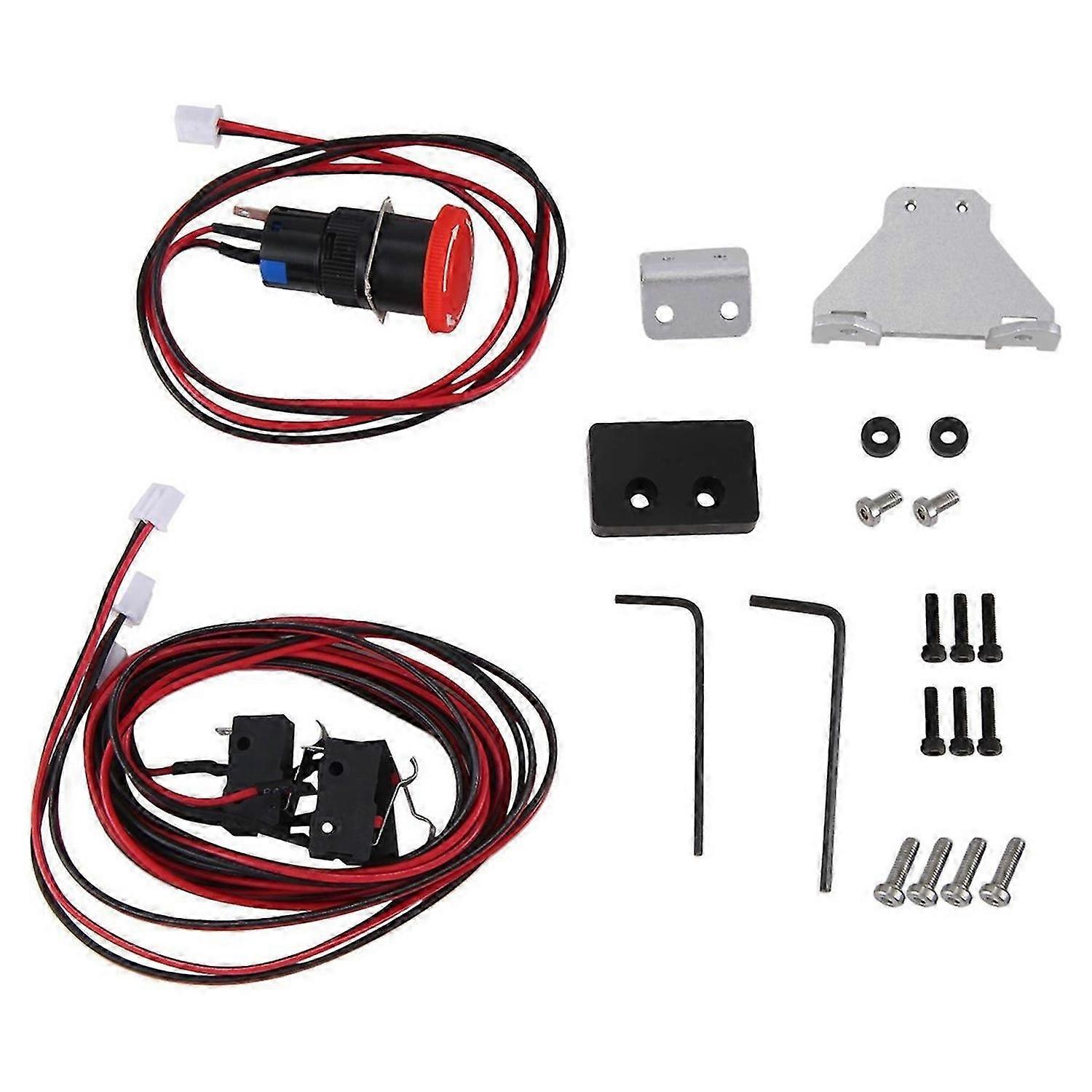 3018 Max Engraving Machine Limit switch and Emergency Stop Switch