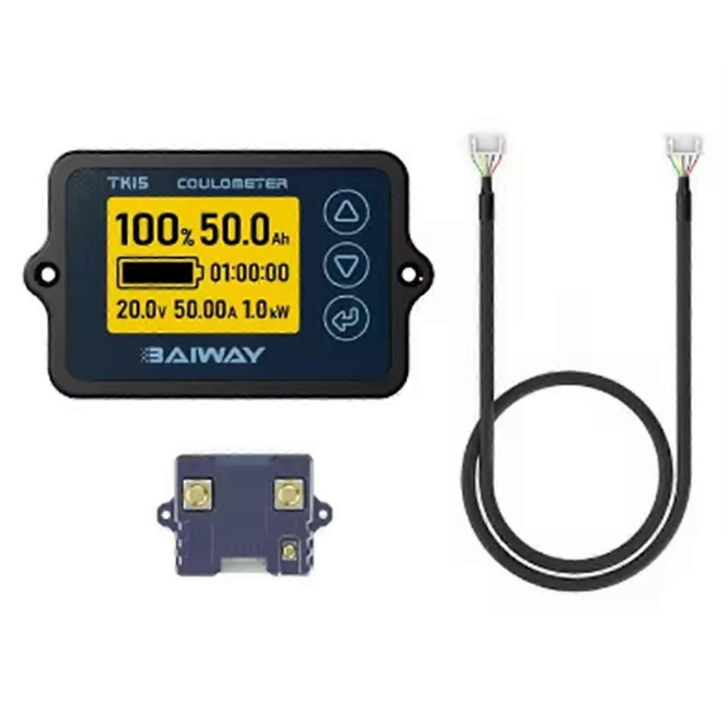 Coulometer Battery Capacity Indicator Professional Precision Vehicle Battery Capacity Tester Voltag