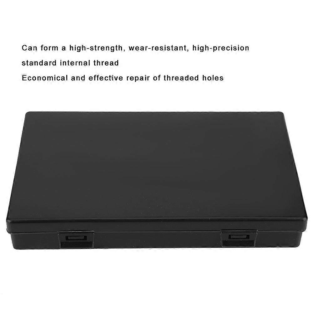 17 Pcs Thread Inserts M11x1.25 Female Thread Repairing Accessory Assortment Kit