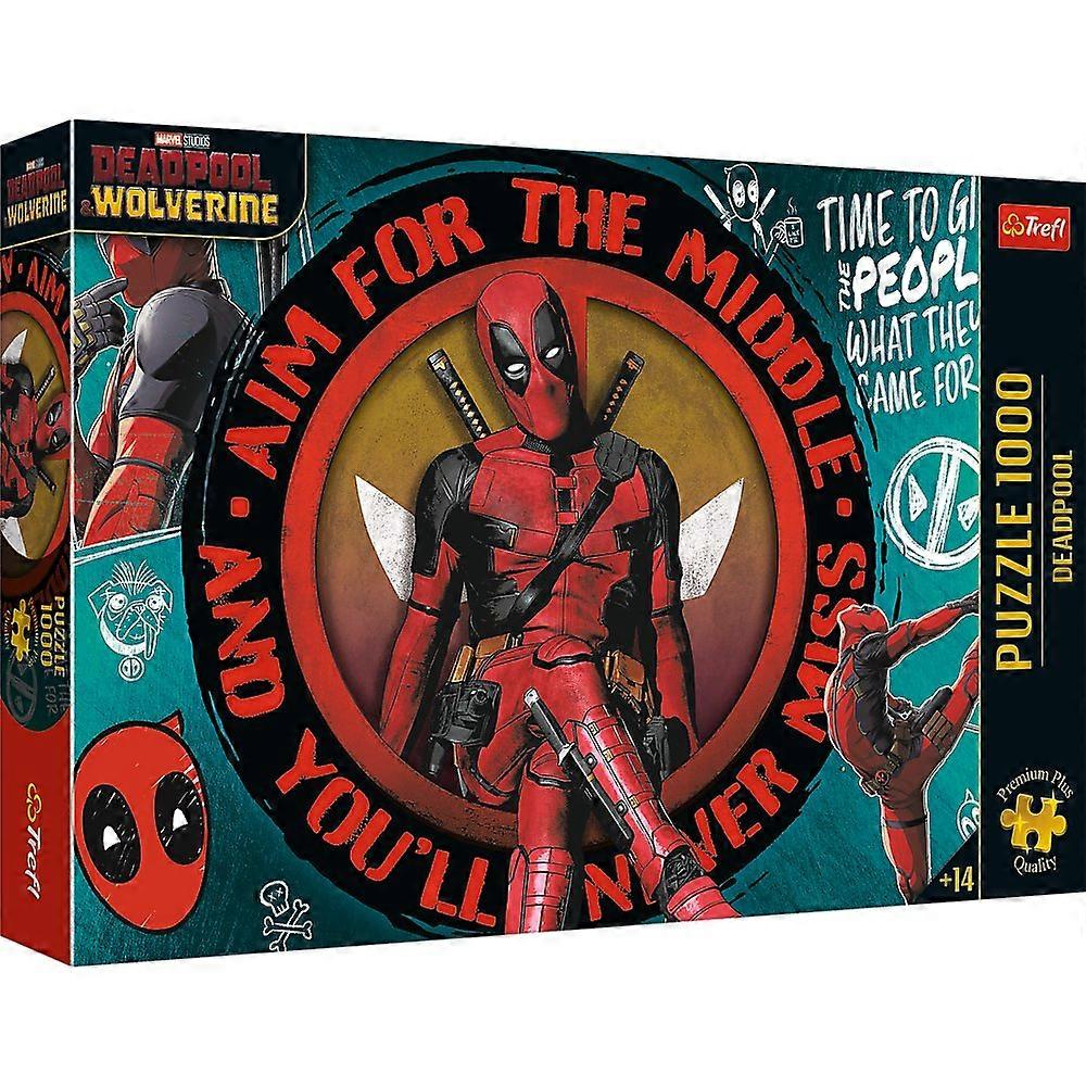 Trefl Premium Plus Puzzle Deadpool, 1000 Stück