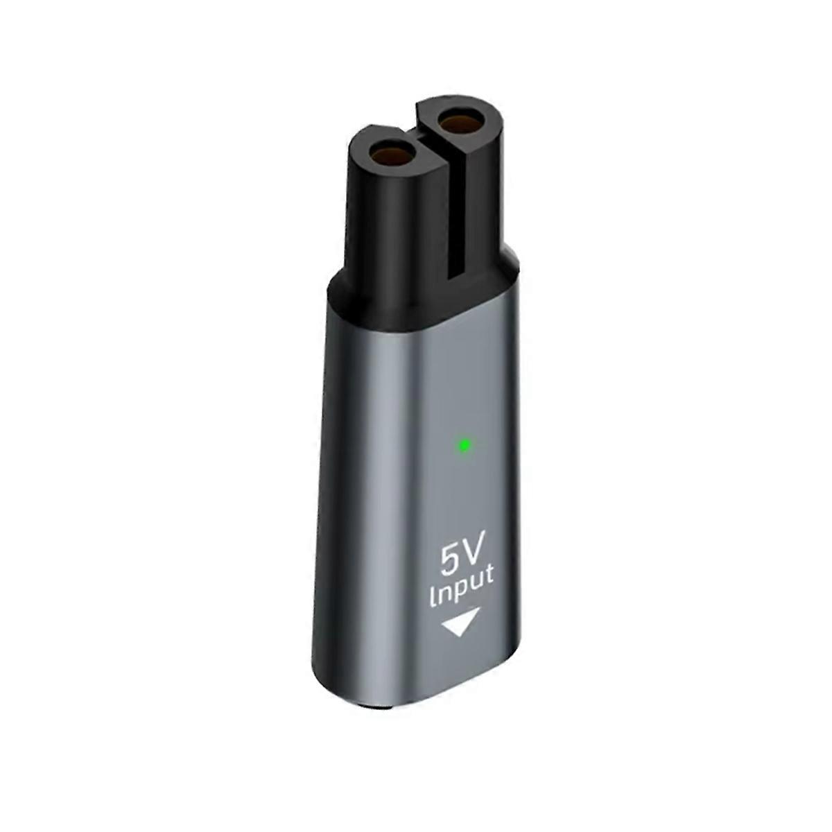 5V Type-C Shaver Adapter Charger Converter for Grey