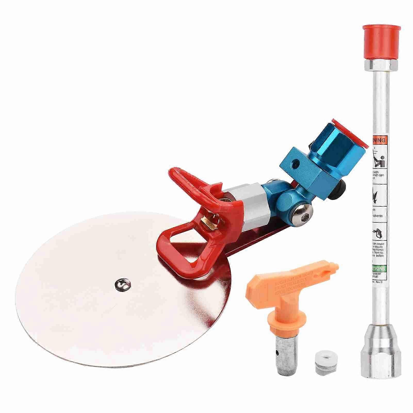 7/8-Inch Universal Spray Guide Accessory Tool for Wagner for Wagner Airless Paint Sprayer with Anti-Splash Baffle 517 Tip Extension Pole Tip Seal