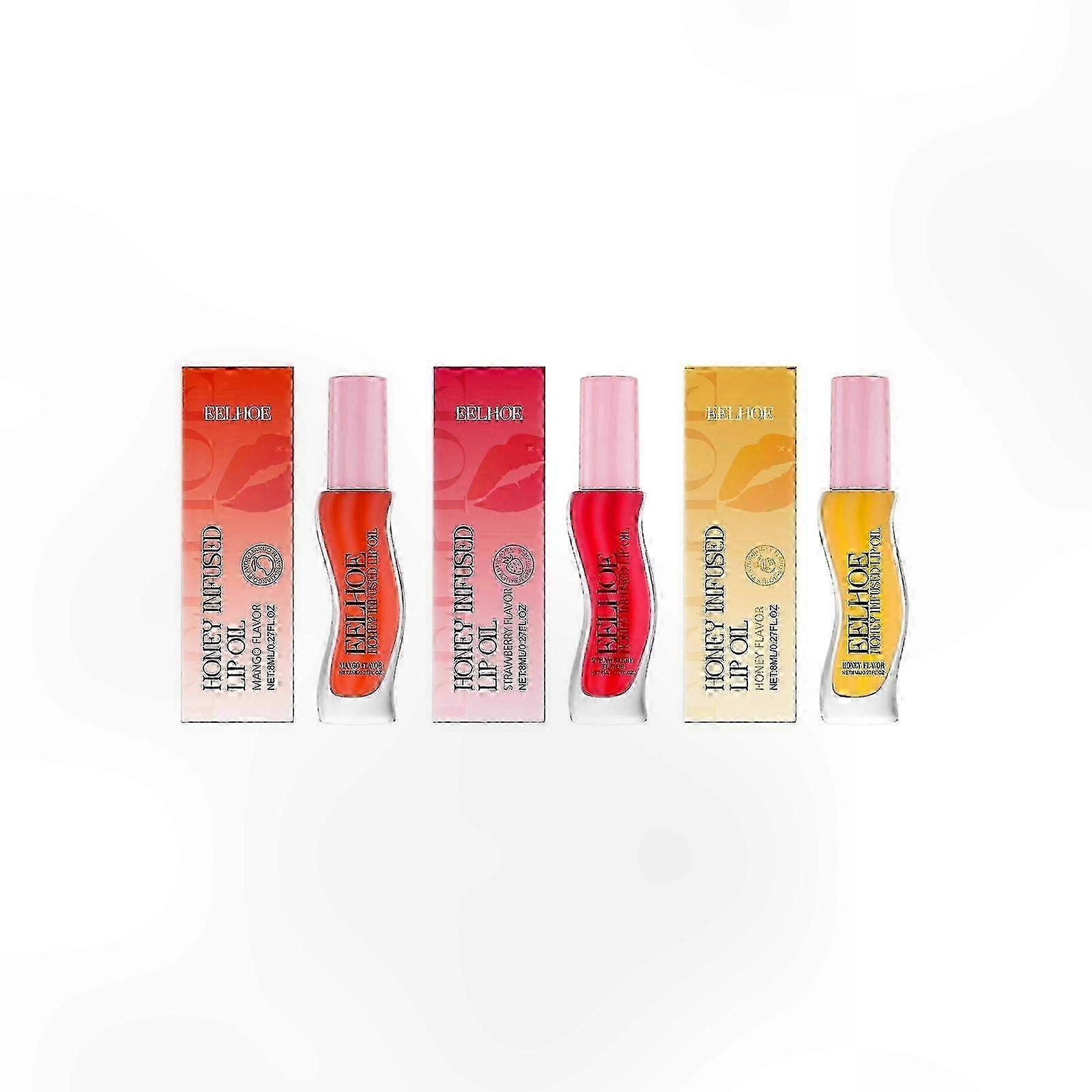 Hydrating Lip Oil for Dry Lips, High Shine Treatment with Smooth Finish and Deep Hydration Plumping Effect