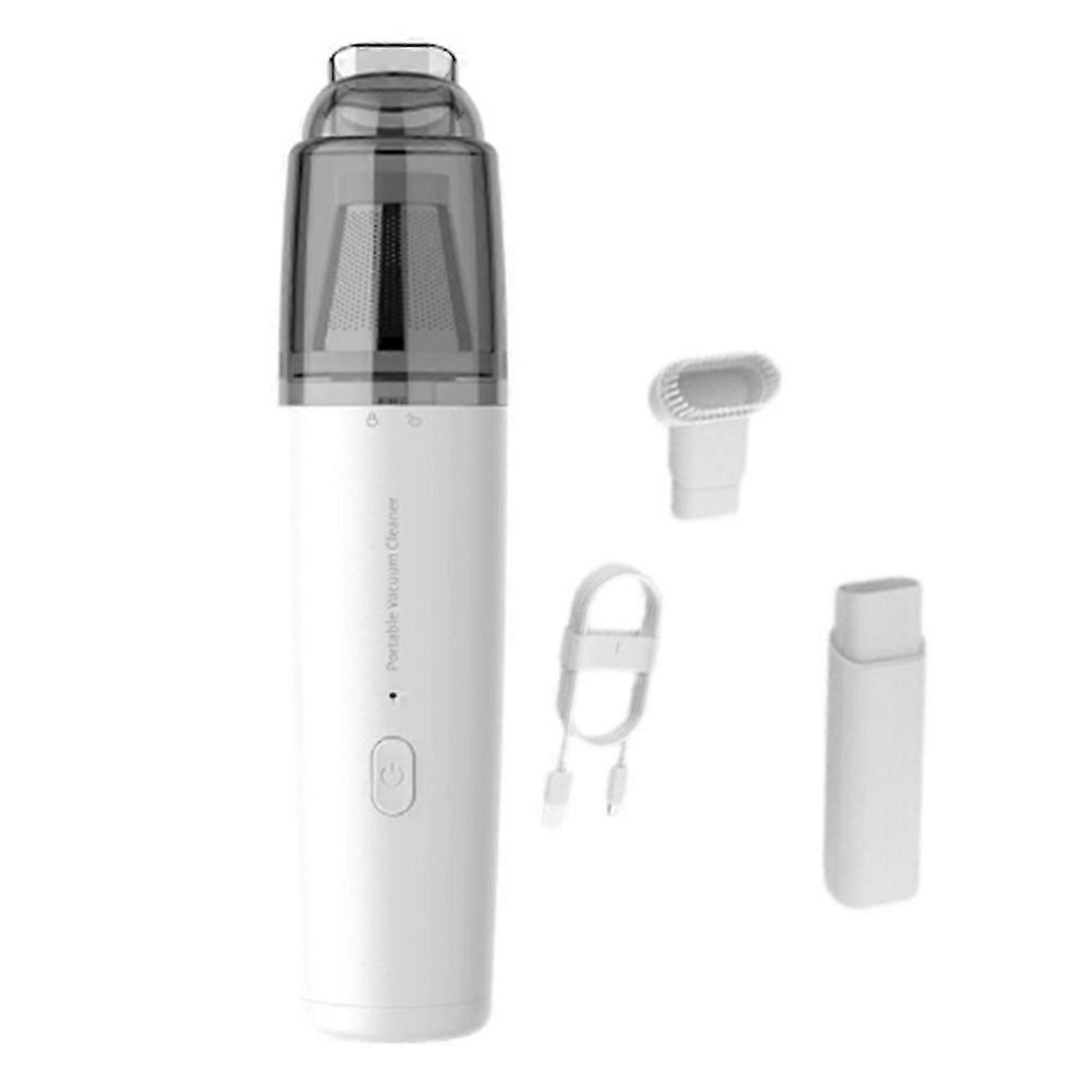 Portable Mini Handheld Wireless Vacuum Cleaner USB Rechargeable with Washable HEPA Filter for Car Ho