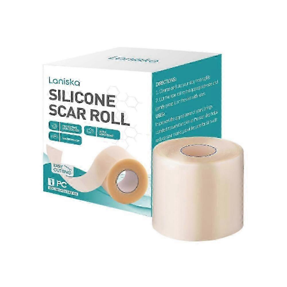 Silicone Scar Roll, Hydrocolloid Roll For Wound Care, Hydrocolloid Patch Bandage