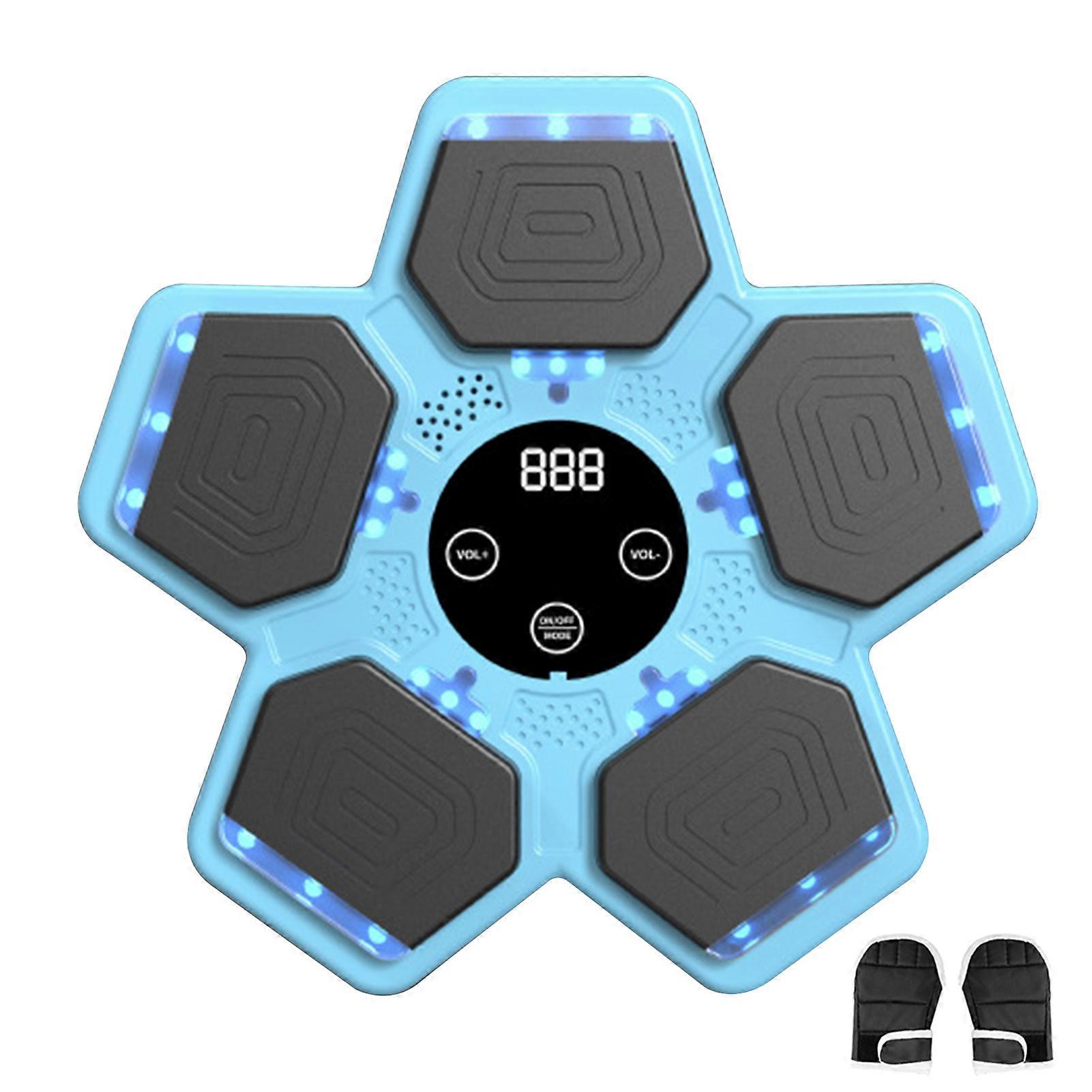 Electronic Music Punching Machine - Smart BT Wall-Mounted Boxing Trainer for Adults & Kids, Fun Boxing Game
