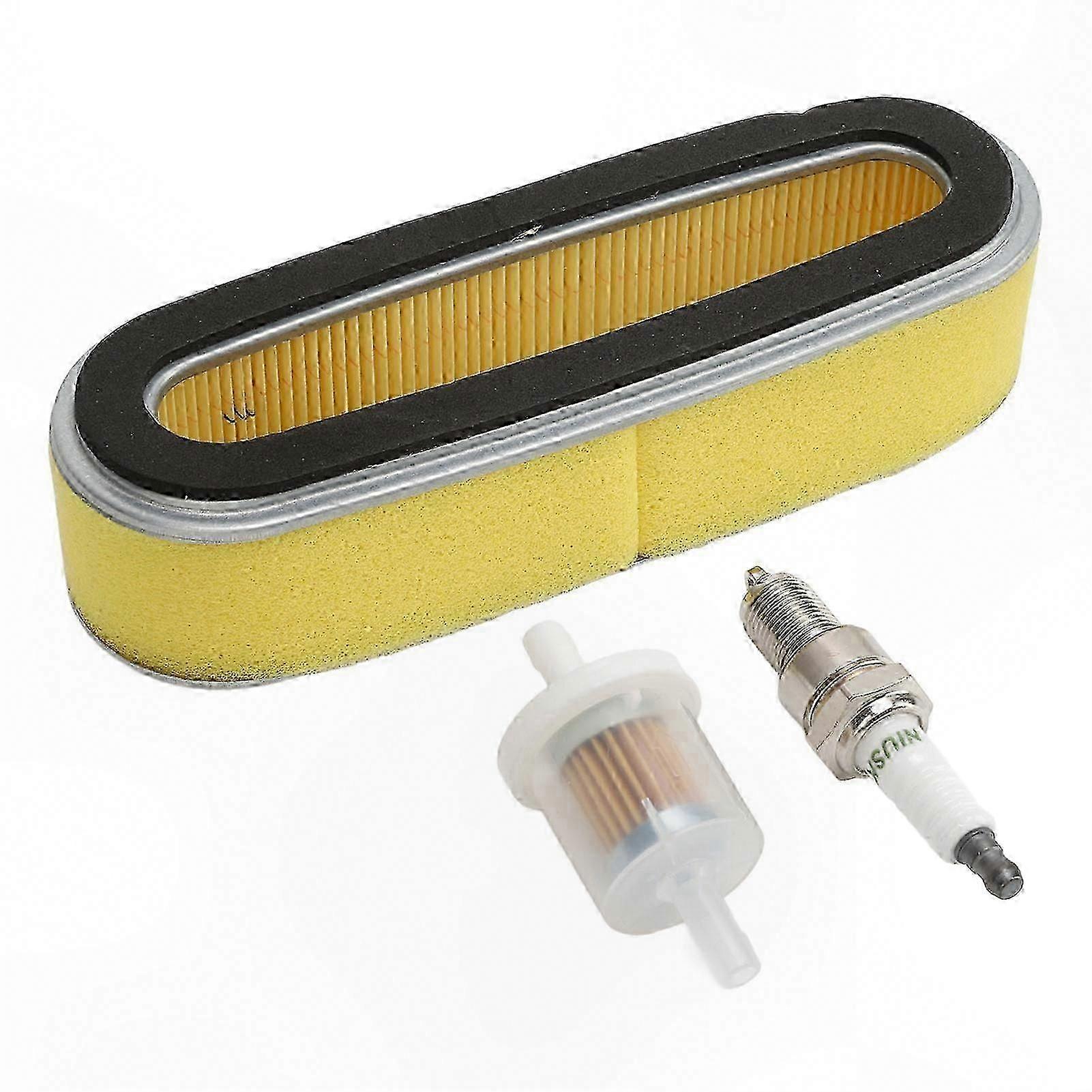 3-Pack Replacement Air Filters for Lawn Mowers Compatible with GXV120 GV200 HR Series and More