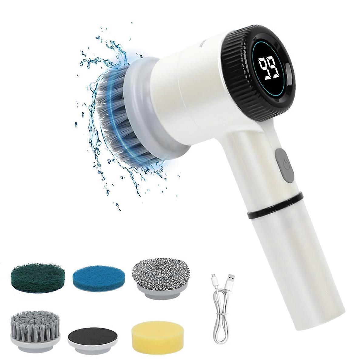 Electric Cleaning Brush, Scrubber for Bathroom
