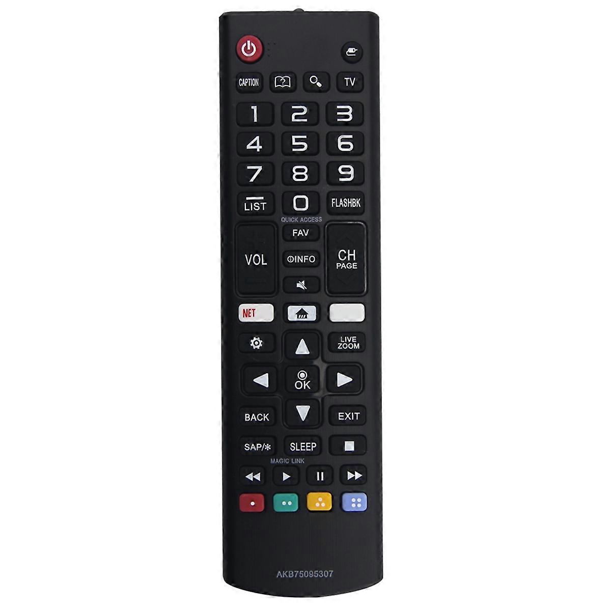 Replace AKB75095307 Remote Control for Smart TV LED OLED LCD UHD HDTV Plasma Magic Webos 3D 4K UHD H