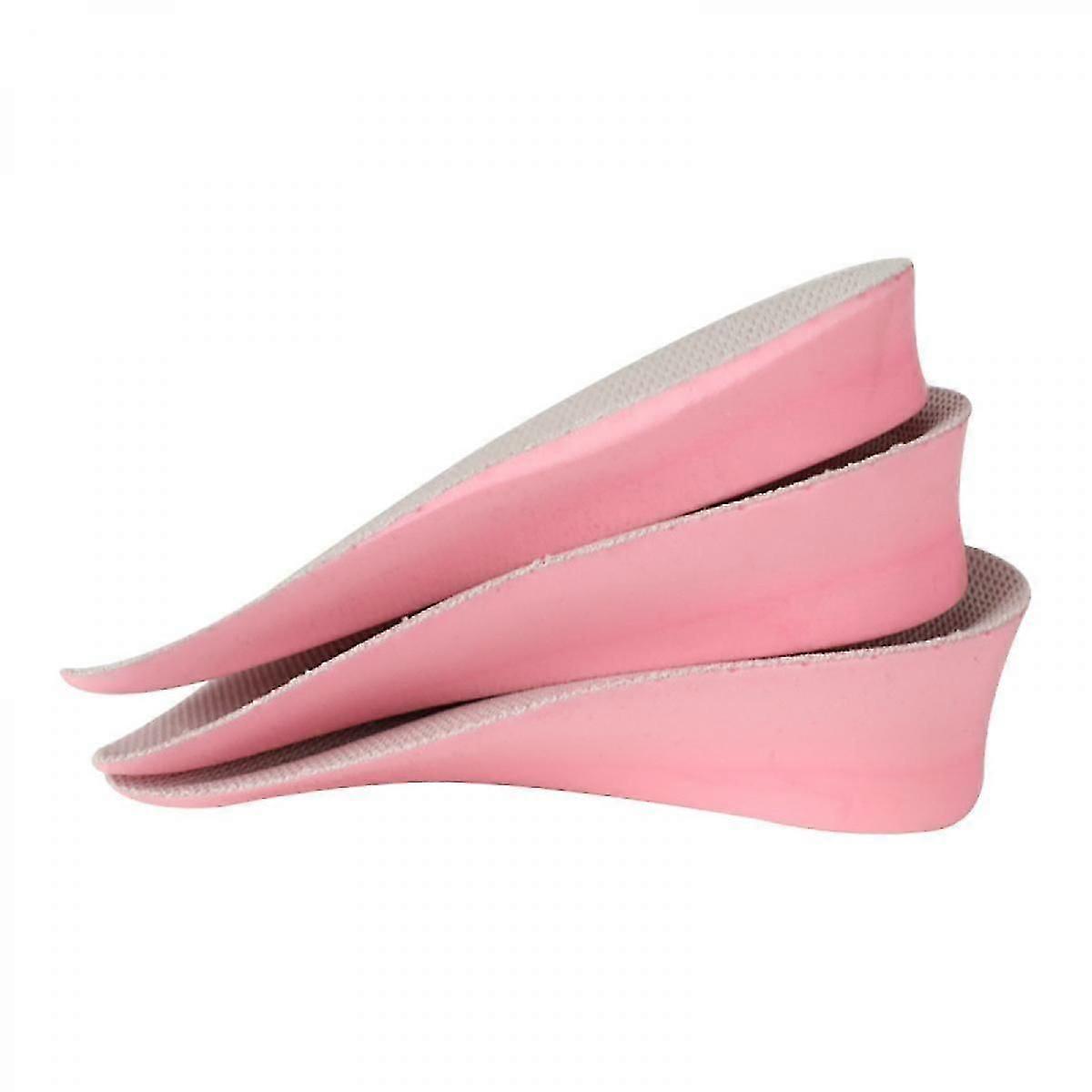 Orthopedic Heel Lift Inserts, Shock Absorption and Cushioning Height Increase Insoles for Achilles Tendonitis Relief,  Gray