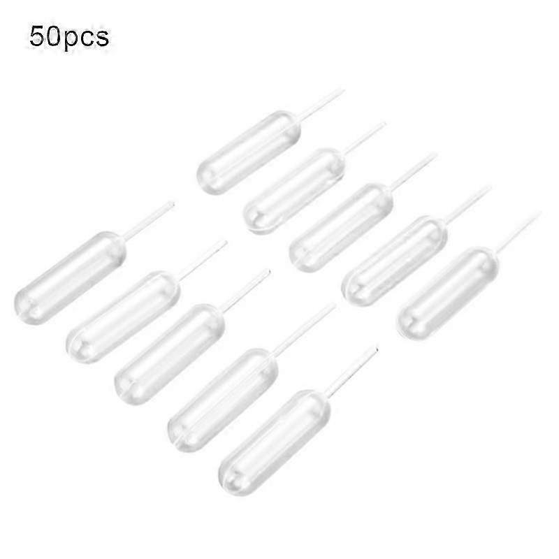 50pcs/lot 4ml Squeeze Transfer Pipettes Dropper Disposable Pipettes For Cupcake Ice