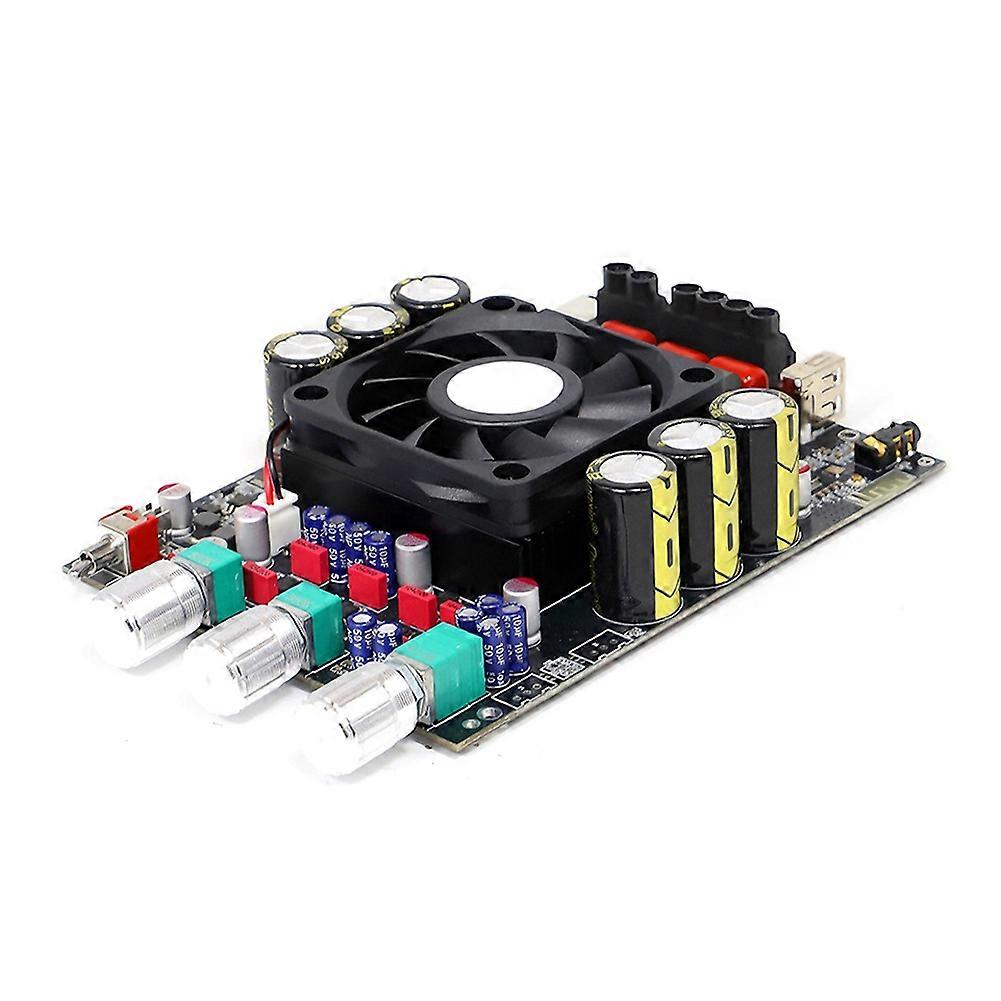T3002P Upgrade 300Wx2 Bluetooth Digital Power Amplifier Board TPA3255 Stereo Subwoofer High Bass Adjustment Amplifier