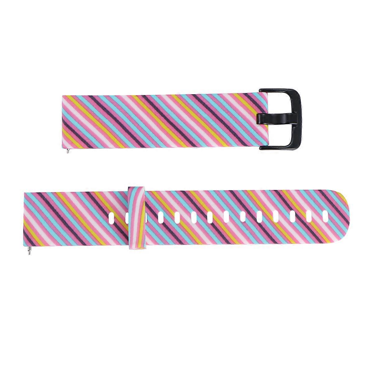 Replacement Band for Watch Silicone Wristband 2Pcs Youth Version Multi-Pattern