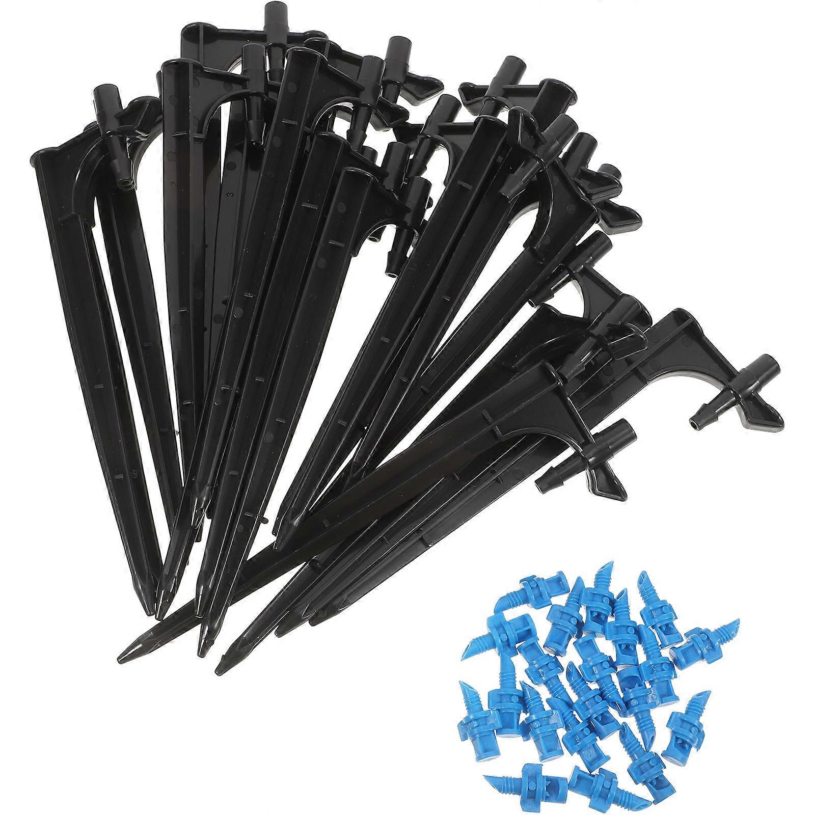 Pe Garden Irrigation Drippers for Uniform Water Distribution 60Pcs Set