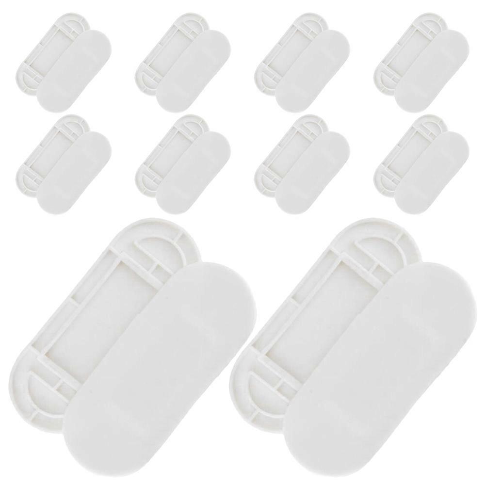 Wall Hanging Socket Holder 20Pcs Strong Bearing Capacity Suitable For Power Strips And Paper Towel Boxes In Home Office