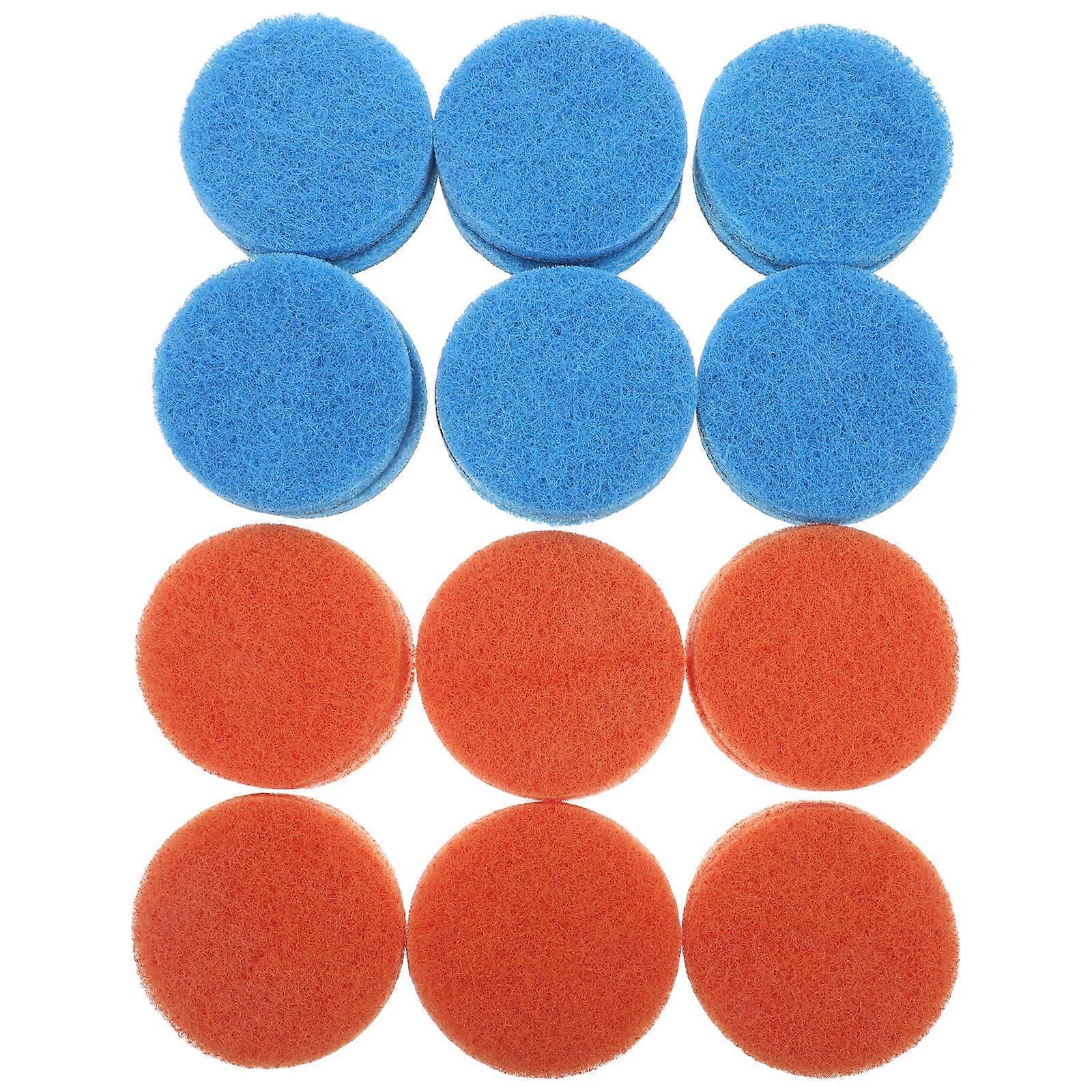 120Pcs Stain Removal Drill Brush Pads Versatile Use Assorted Color Nylon Scouring Pads For Floor Cleaning